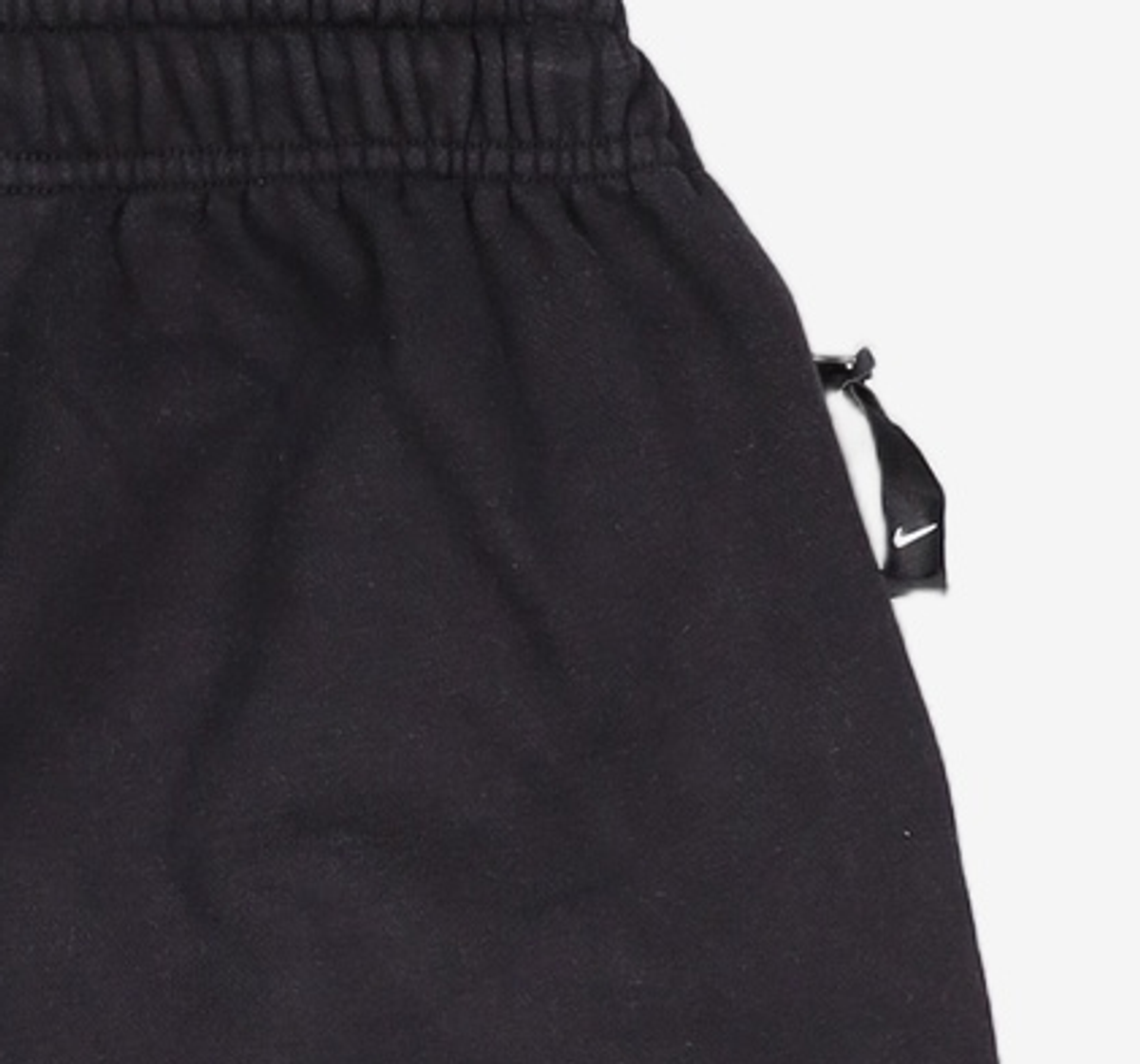 나이키(NIKE) 솔로 스우시 플리스 팬츠 M - 블랙:화이트 / DX1365-010 S