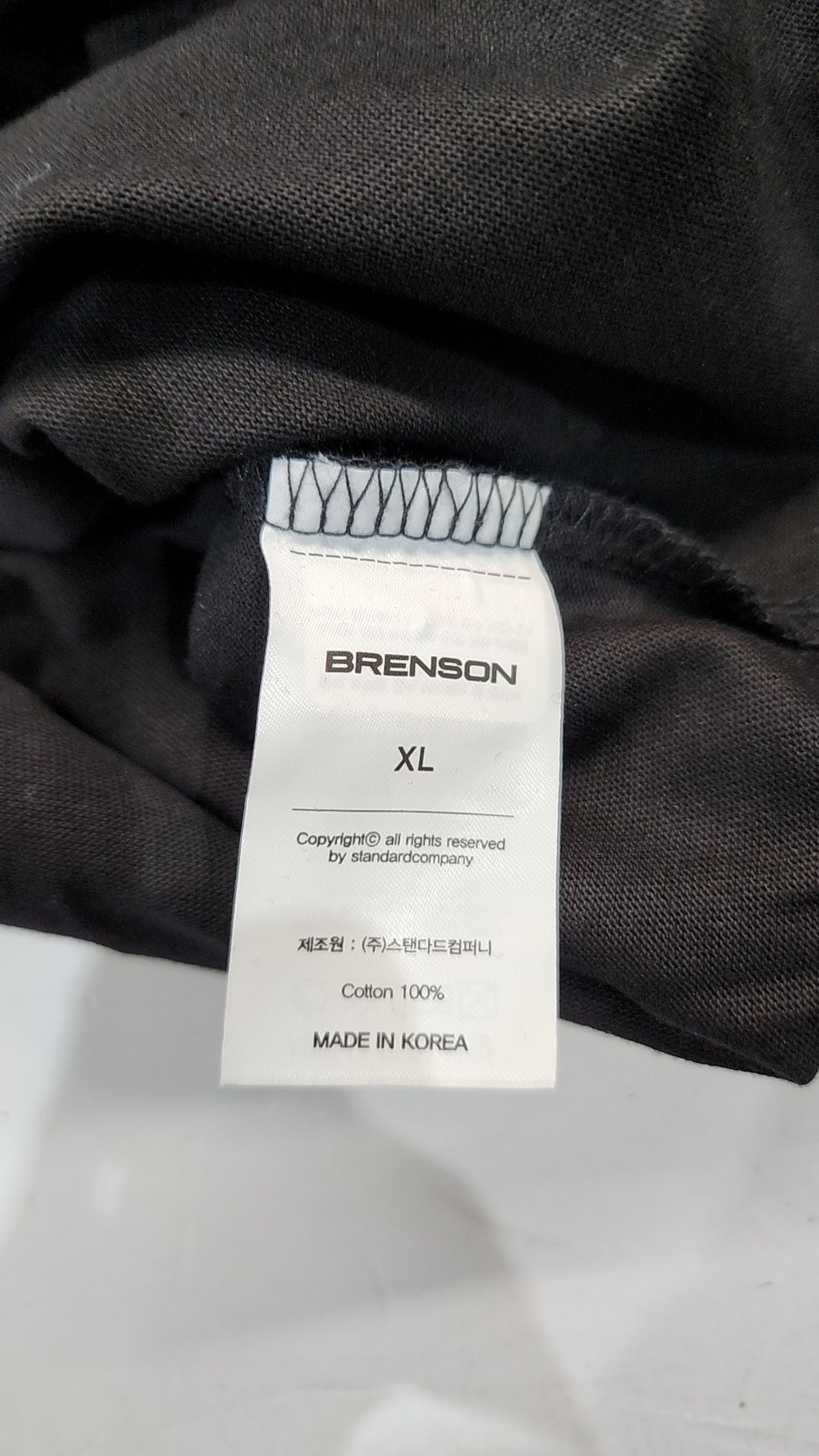 브렌슨(BRENSON) 긴소매 티셔츠 XL