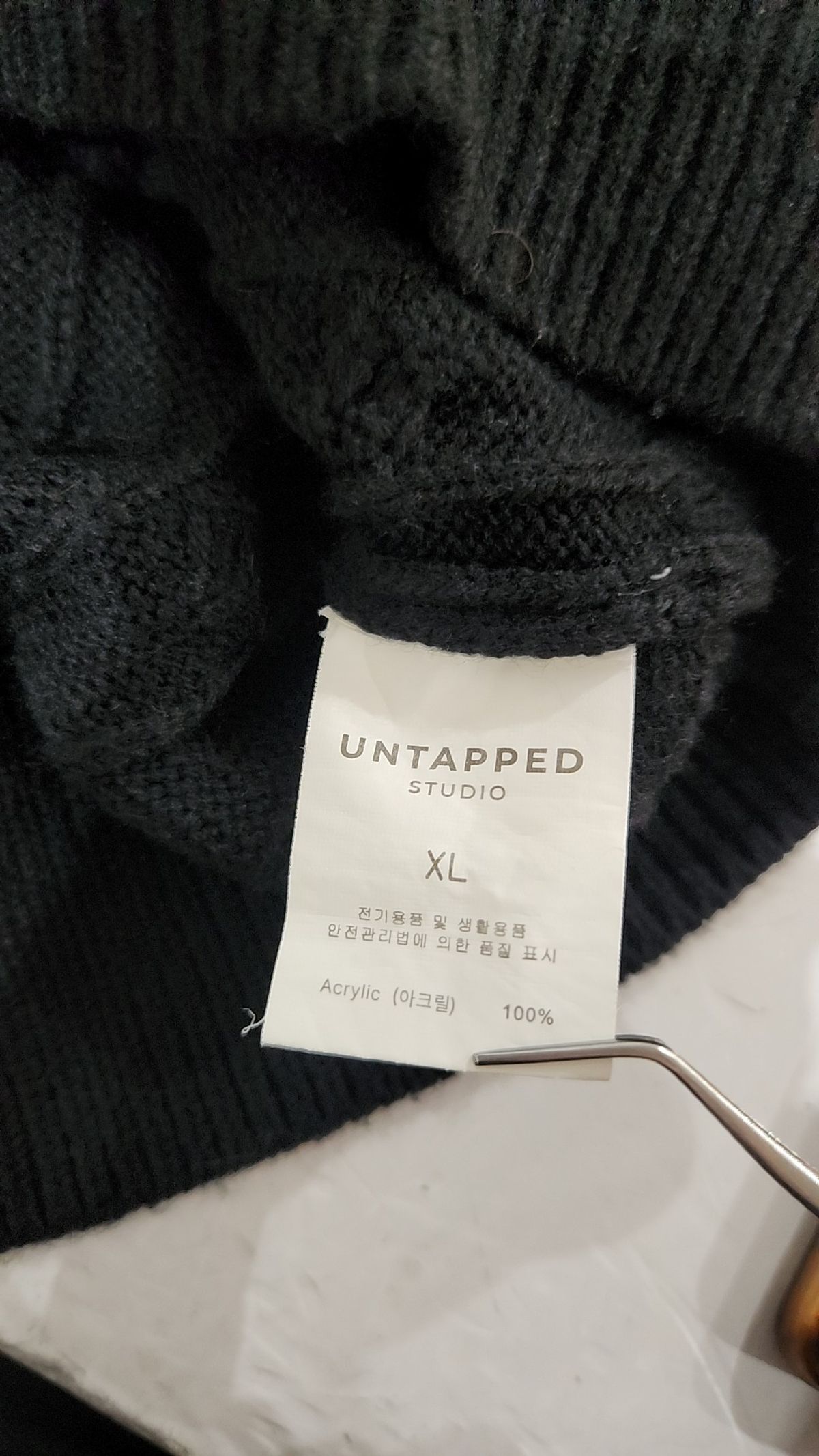 언탭트 스튜디오(UNTAPPED STUDIO) 니트/스웨터 XL