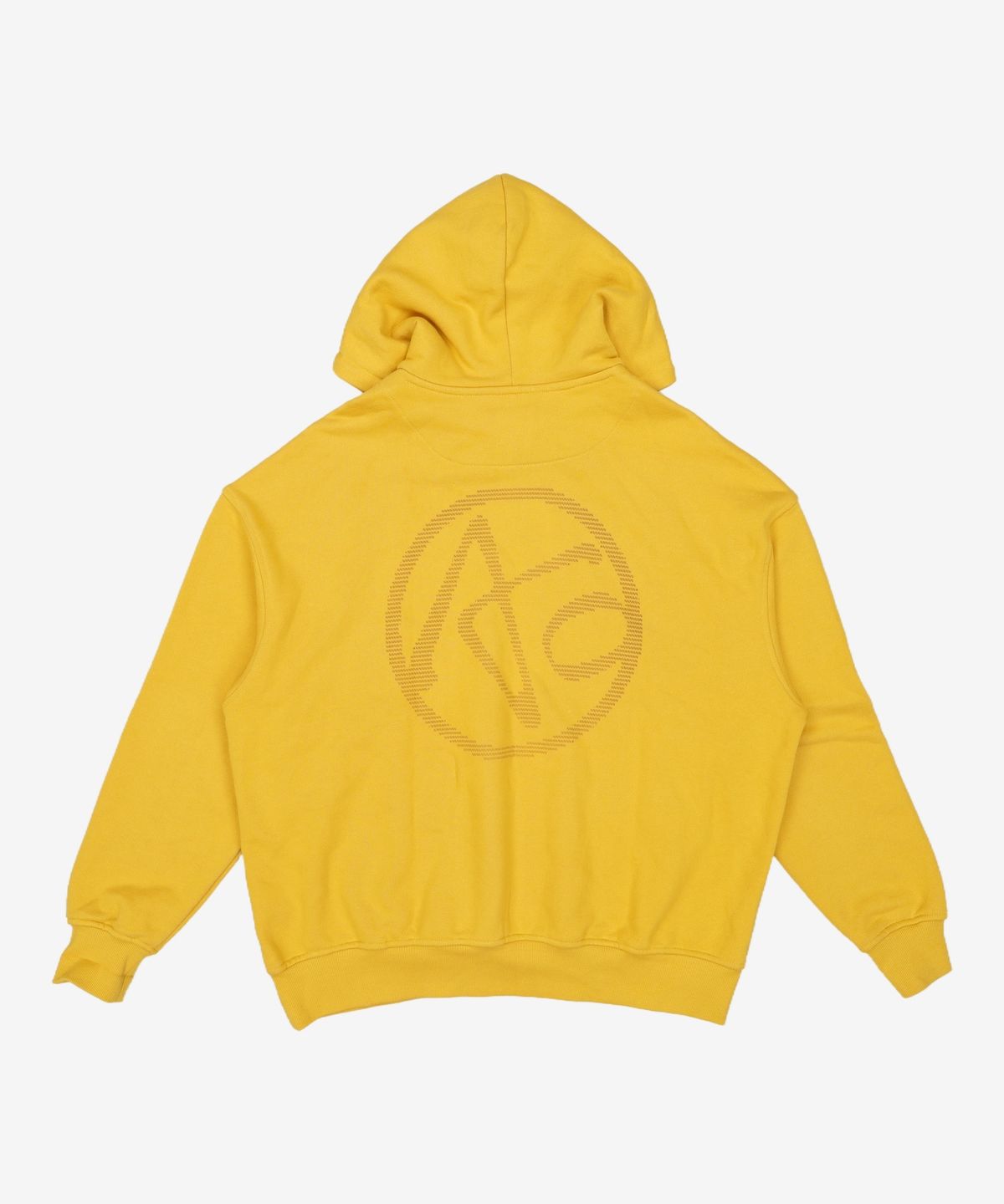 애드오프(ADDOFF) DIGITAL LOGO HOODY YELLOW M