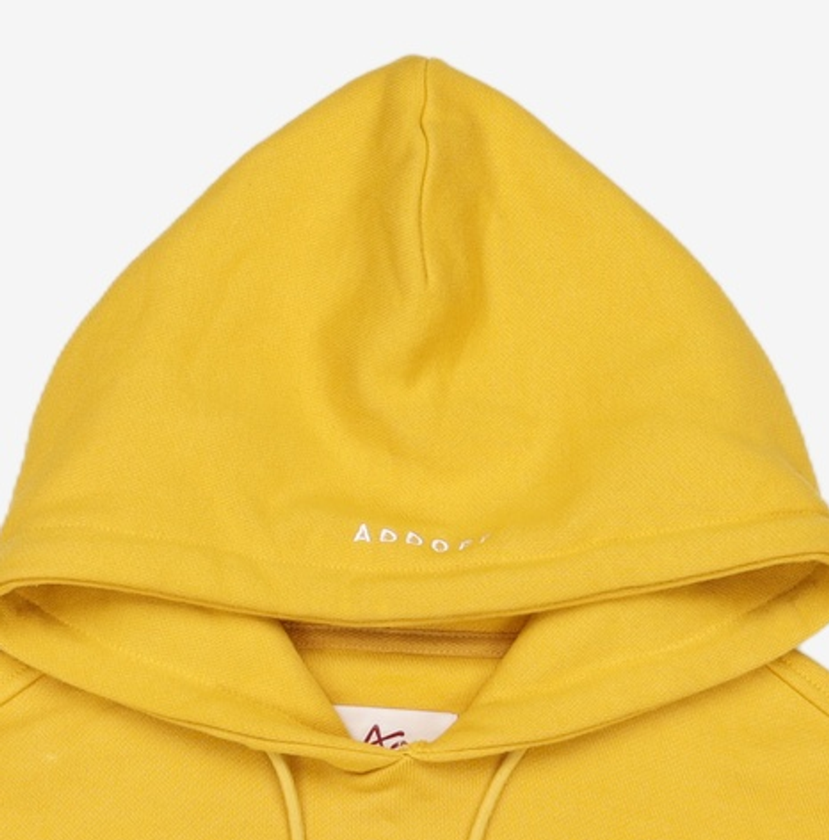 애드오프(ADDOFF) DIGITAL LOGO HOODY YELLOW M