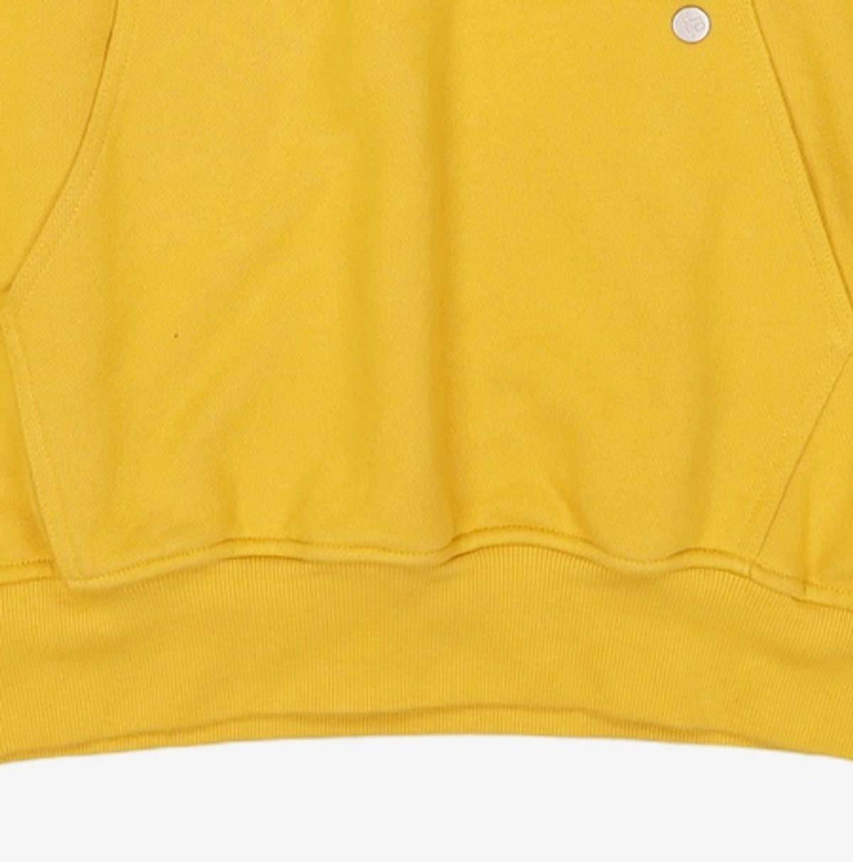 애드오프(ADDOFF) DIGITAL LOGO HOODY YELLOW M