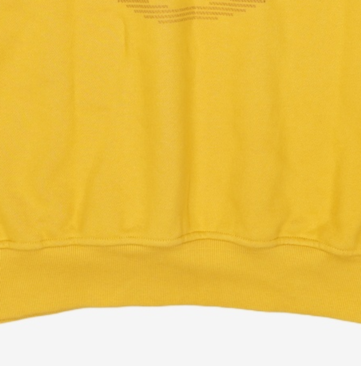 애드오프(ADDOFF) DIGITAL LOGO HOODY YELLOW M