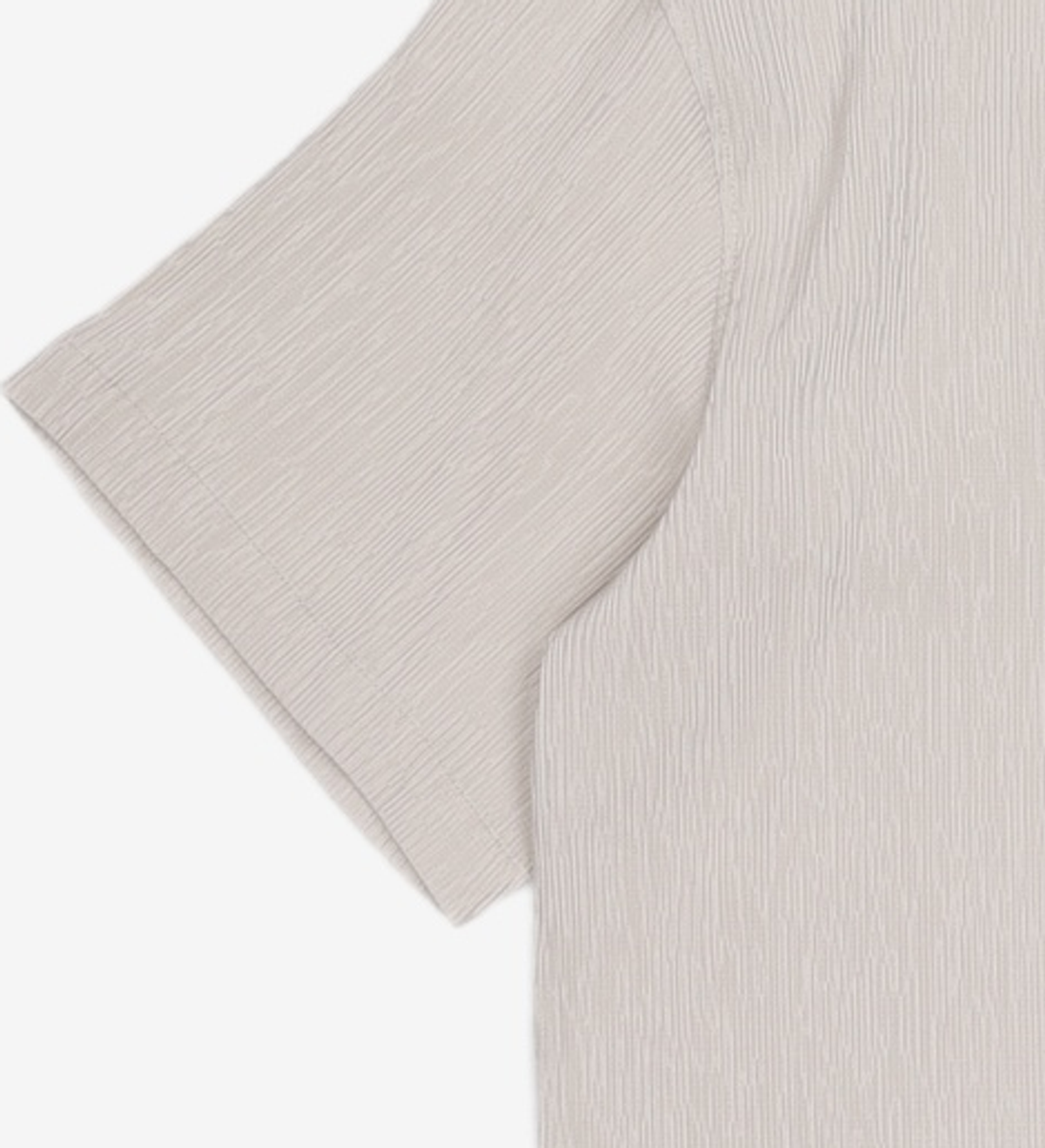 티엔지티(TNGT) Kinoshita Seersucker Tee (Light Beige) TNTS6E200I2 100
