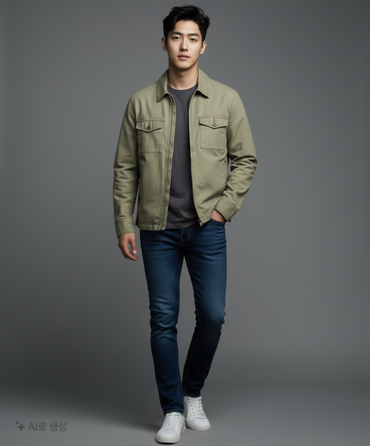 아베크롬비앤피치(ABERCROMBIE & FITCH) 사파리/헌팅 재킷 M