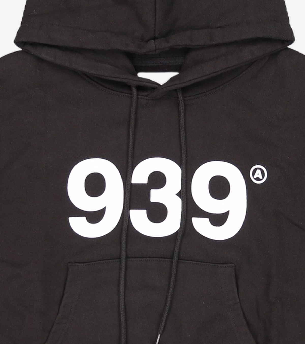 아카이브 볼드(ARCHIVE BOLD) 939 LOGO CROP HOOD (BLACK) FREE
