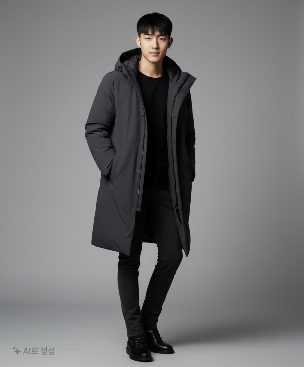 코오롱스포츠(KOLON SPORT) 여성 고어 긴기장 FOX FUR 다운(스칼렛)_JKJDW19552BLK 95