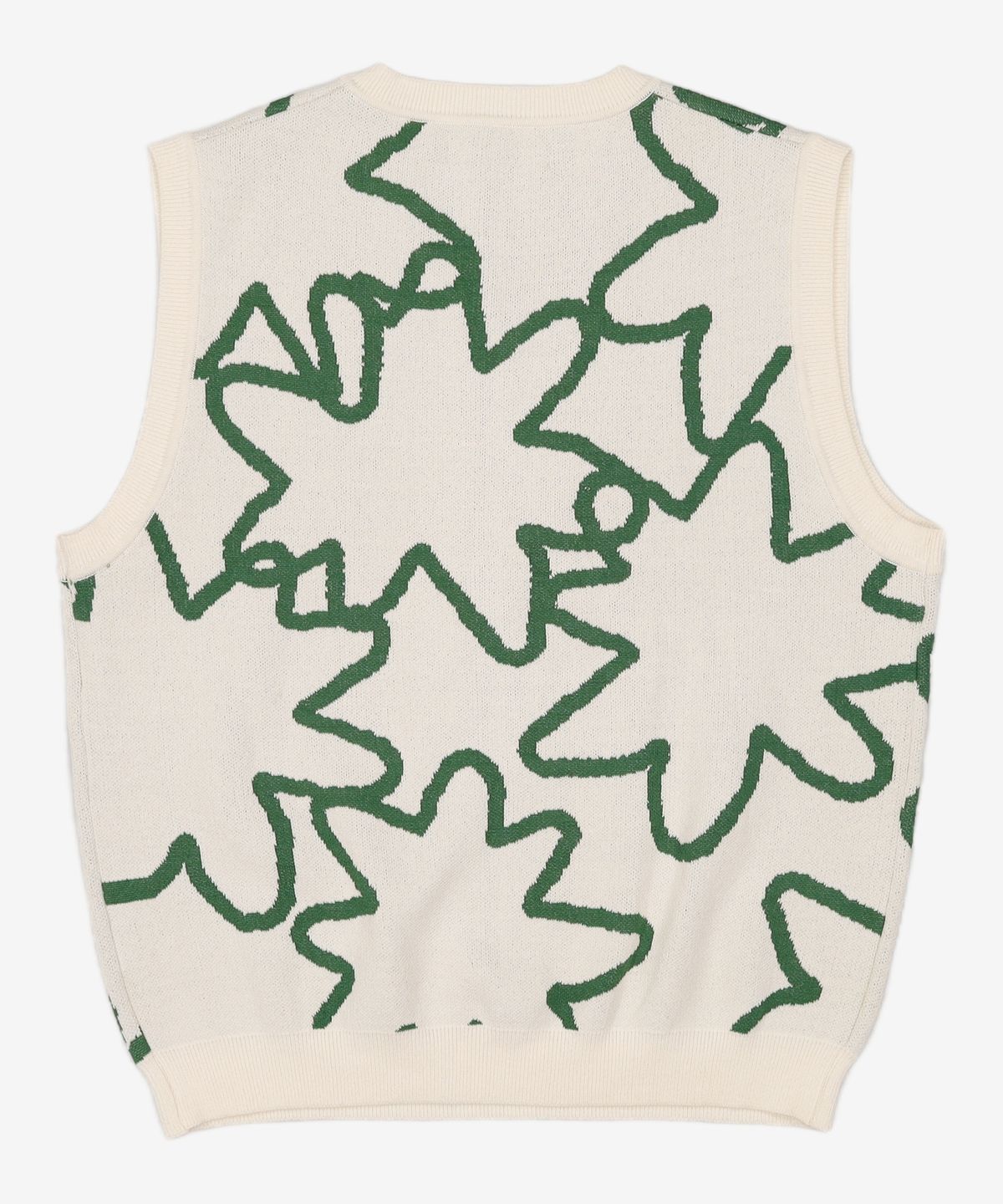 썬러브투어(SUNLOVETOUR) Crazy Knit Vest Ivory L