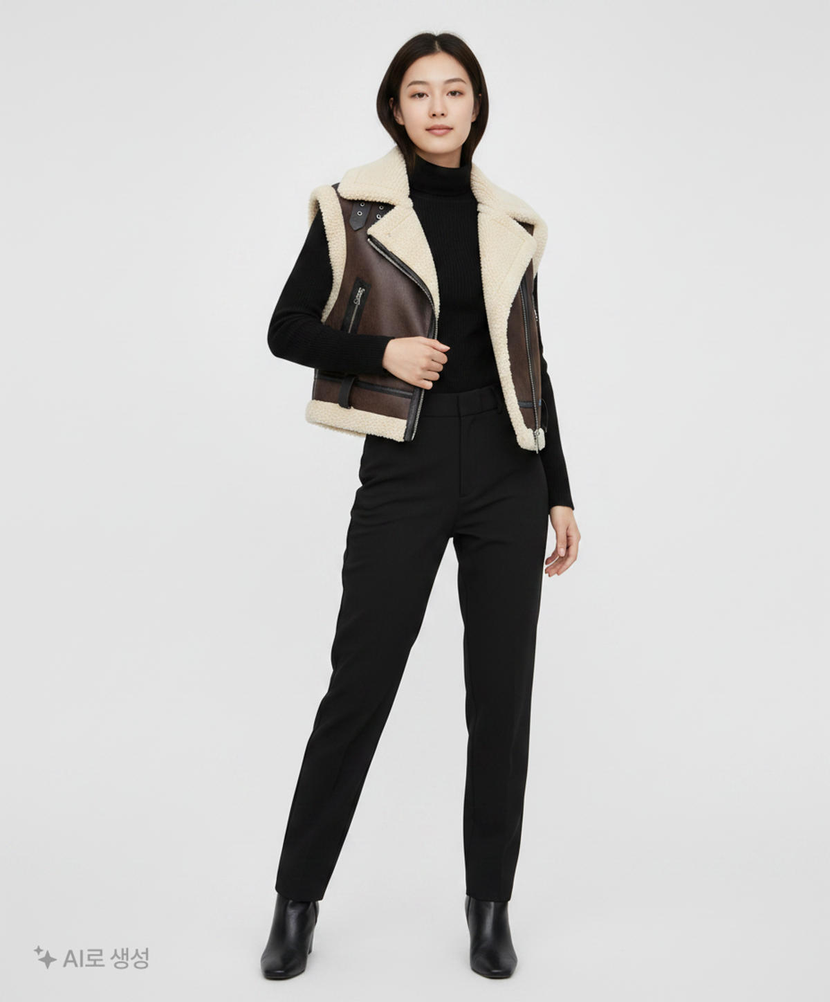자라(ZARA) 무스탕/퍼 XS