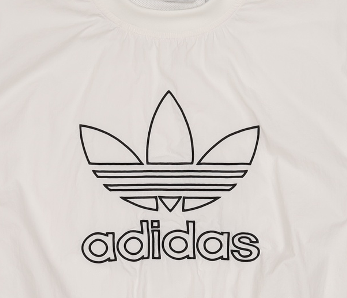 아디다스(ADIDAS) 우븐 크루 스웨트셔츠 - 화이트 / JN6118 S