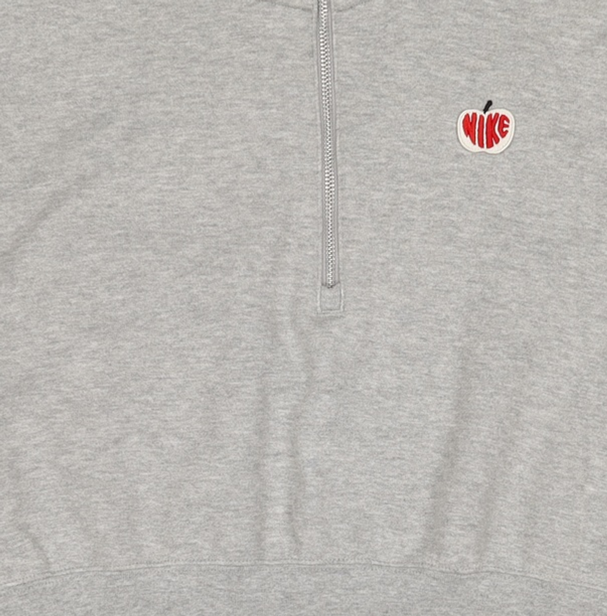 나이키(NIKE) 스포츠웨어 피닉스 플리스 쿼터집 크롭 스웨트셔츠 W - 다크 그레이 헤더 / HV8731-063 XL