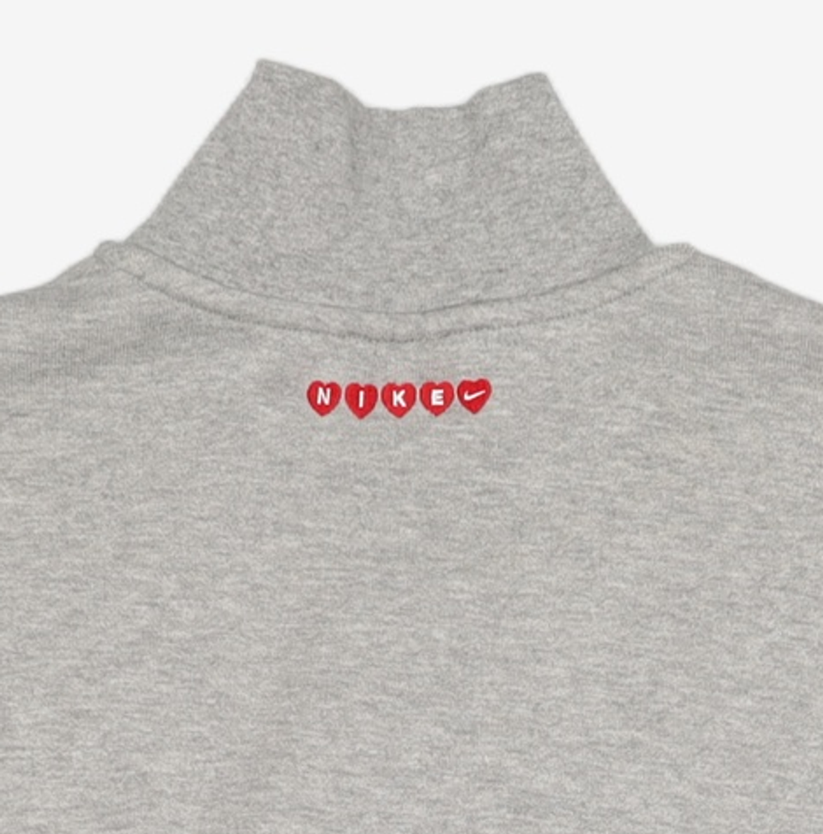 나이키(NIKE) 스포츠웨어 피닉스 플리스 쿼터집 크롭 스웨트셔츠 W - 다크 그레이 헤더 / HV8731-063 XL