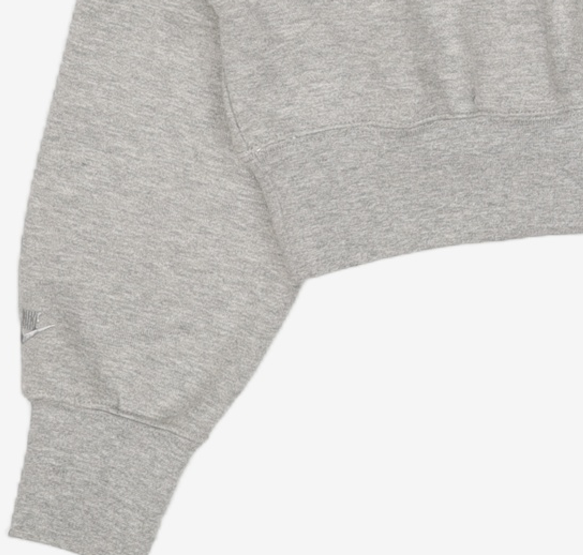 나이키(NIKE) 스포츠웨어 피닉스 플리스 쿼터집 크롭 스웨트셔츠 W - 다크 그레이 헤더 / HV8731-063 XL