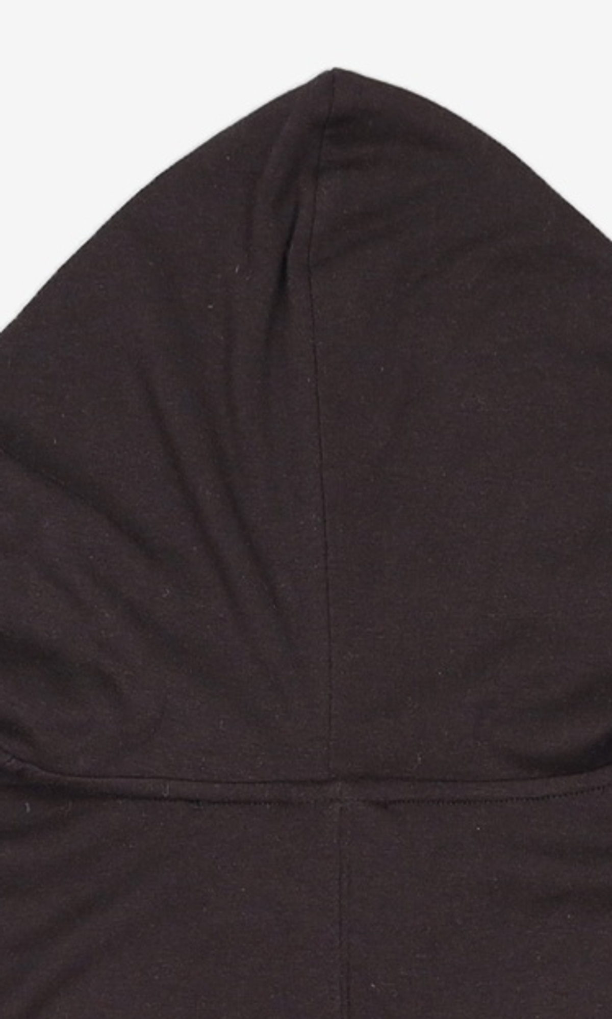 우알롱(WOOALONG) Slim soft warmer hood T-shirt - BLACK S