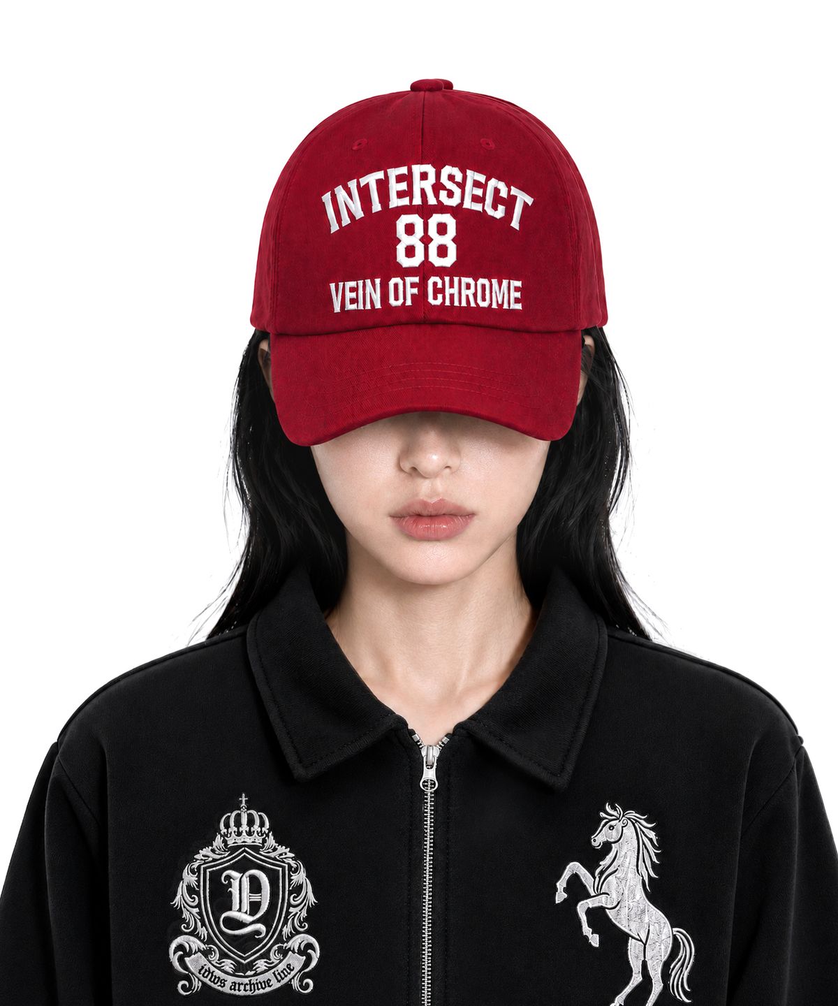 아이돈워너셀(IDWS) Mingle Maxi Cap Red