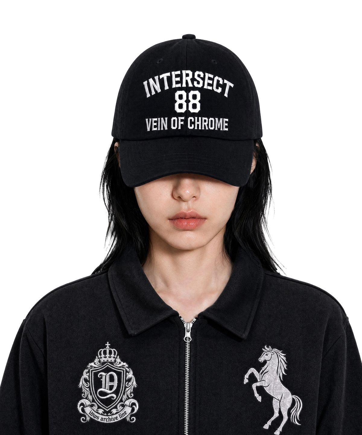 아이돈워너셀(IDWS) Mingle Maxi Cap Black