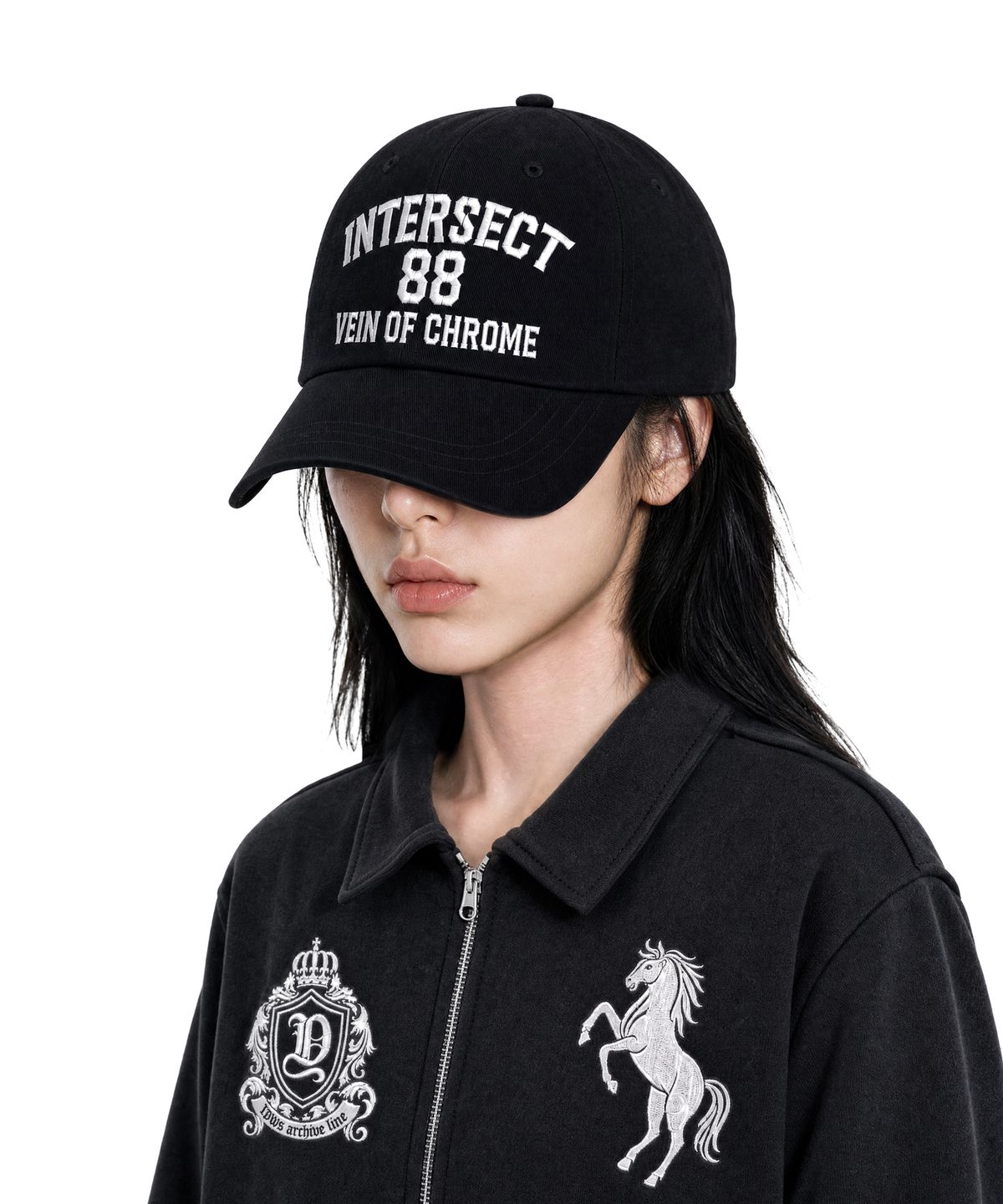 아이돈워너셀(IDWS) Mingle Maxi Cap Black