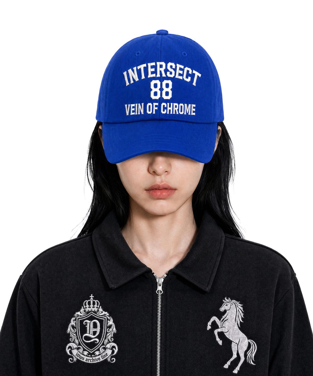 아이돈워너셀(IDWS) Mingle Maxi Cap Blue