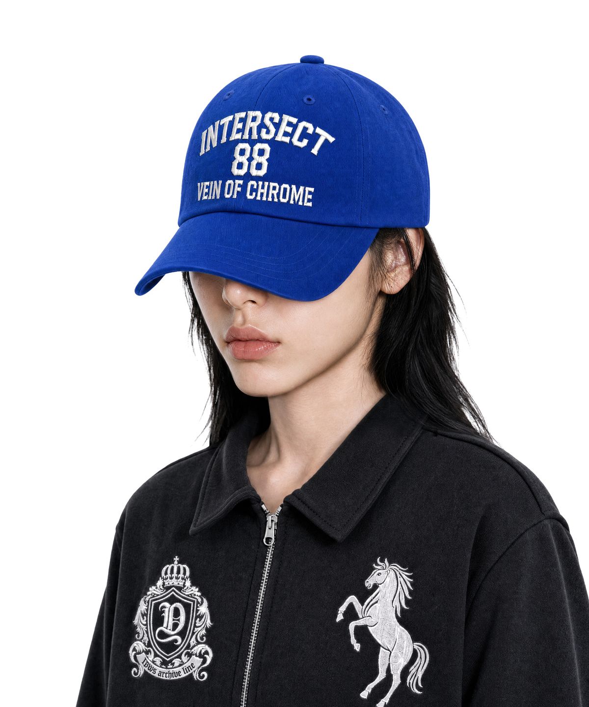 아이돈워너셀(IDWS) Mingle Maxi Cap Blue