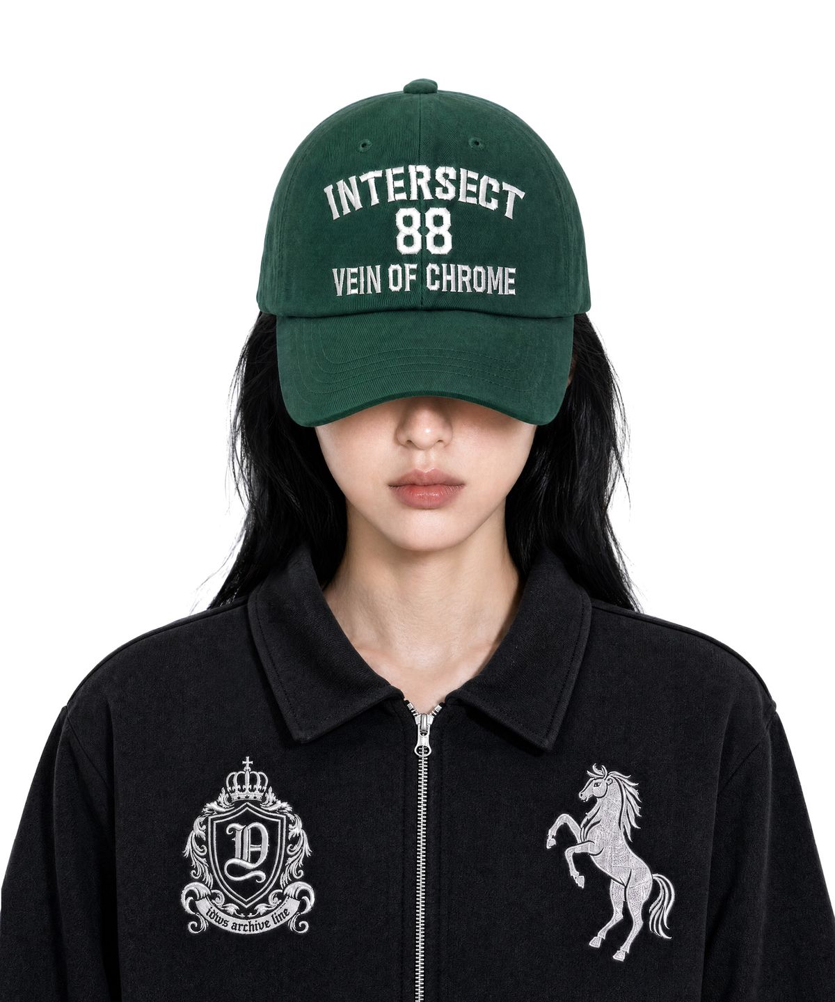 아이돈워너셀(IDWS) Mingle Maxi Cap Green