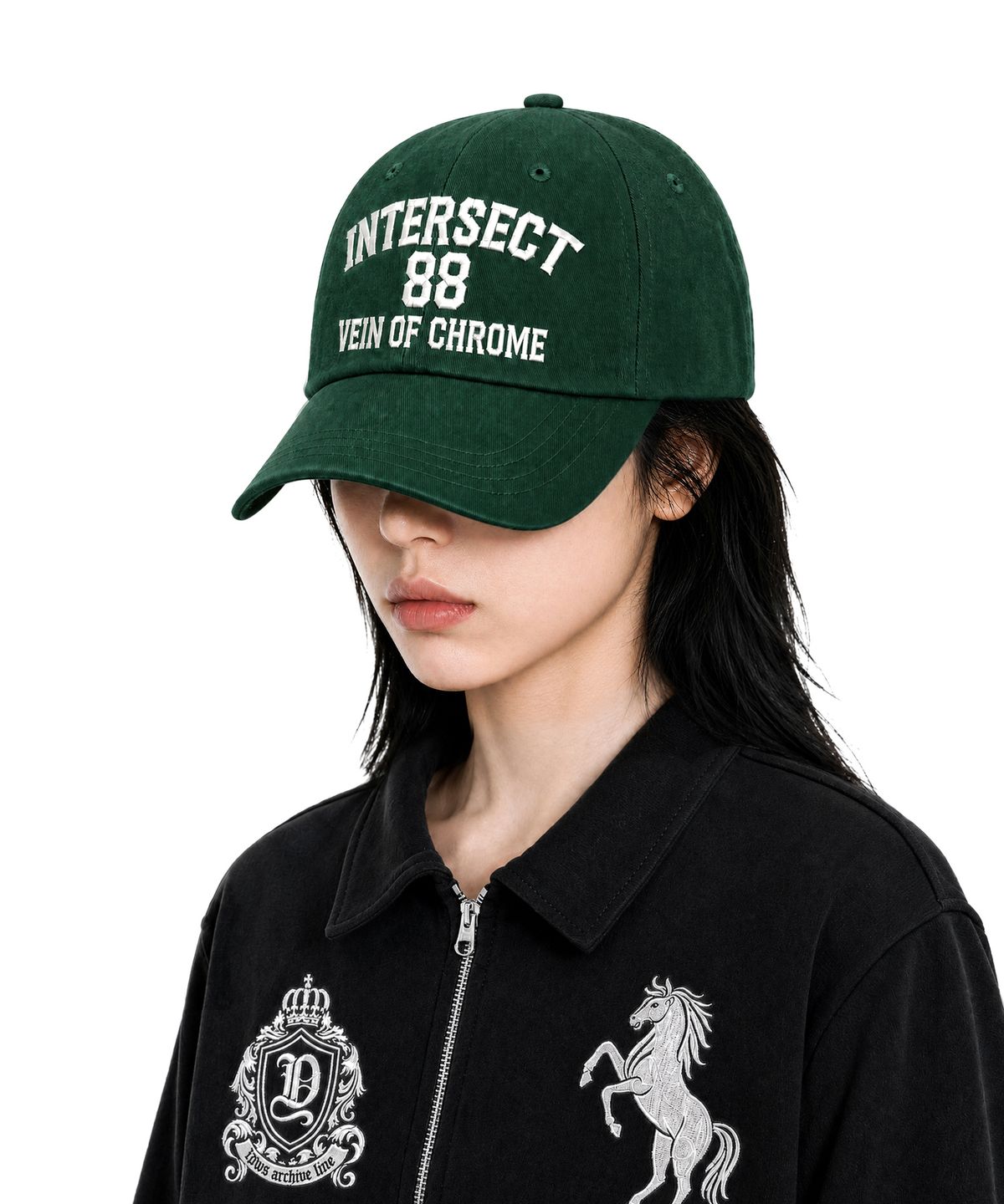 아이돈워너셀(IDWS) Mingle Maxi Cap Green