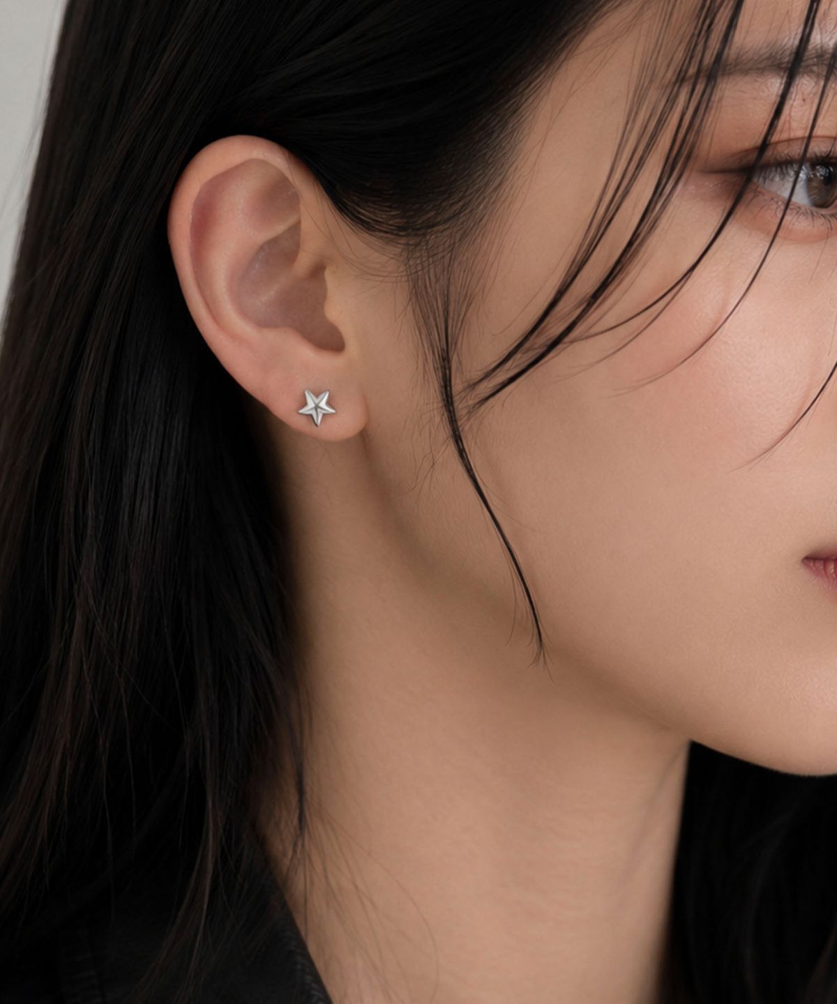 라피씬(LA PISCINE) Star Piercing (925 Silver) (single)