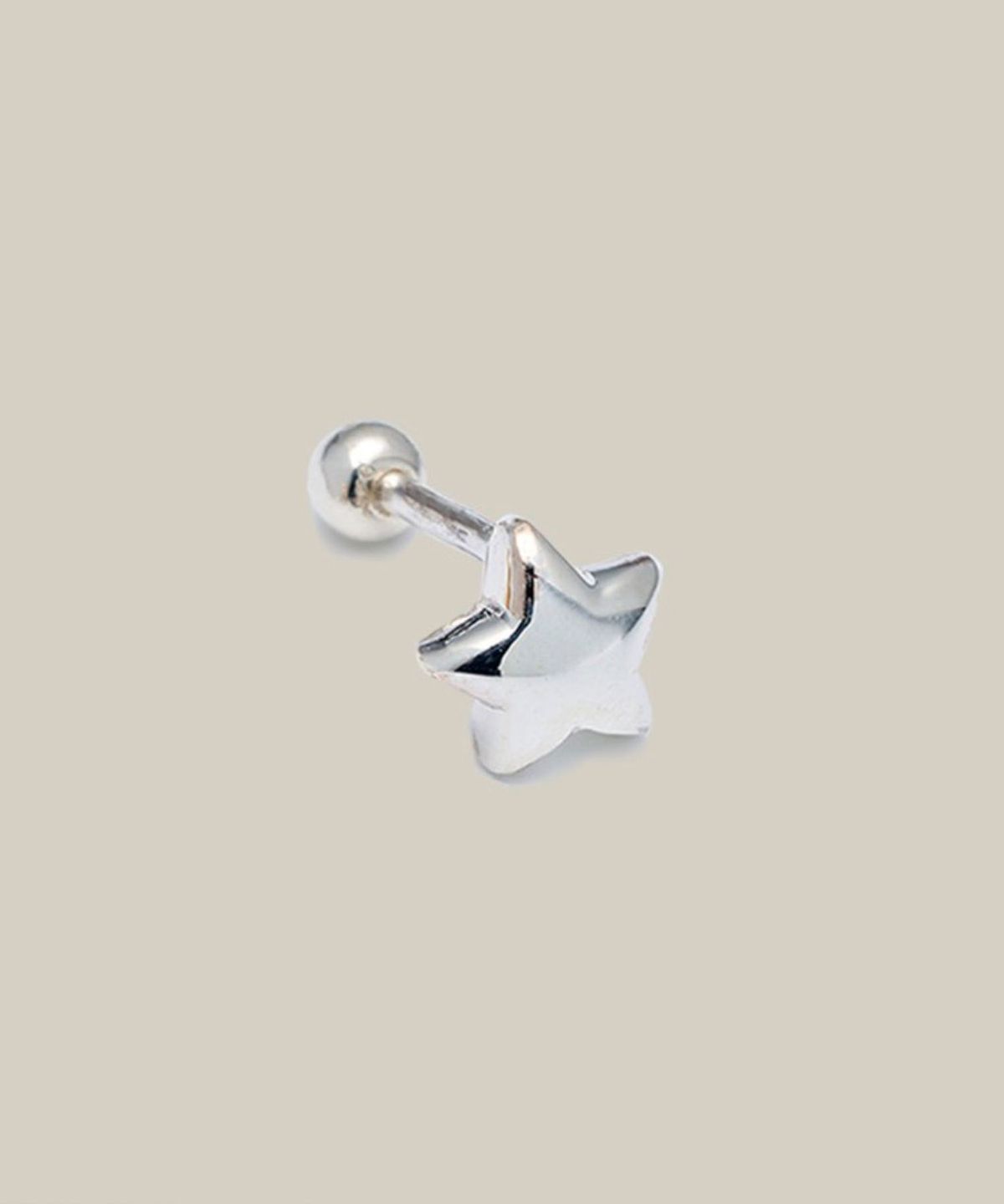 라피씬(LA PISCINE) Star Piercing (925 Silver) (single)