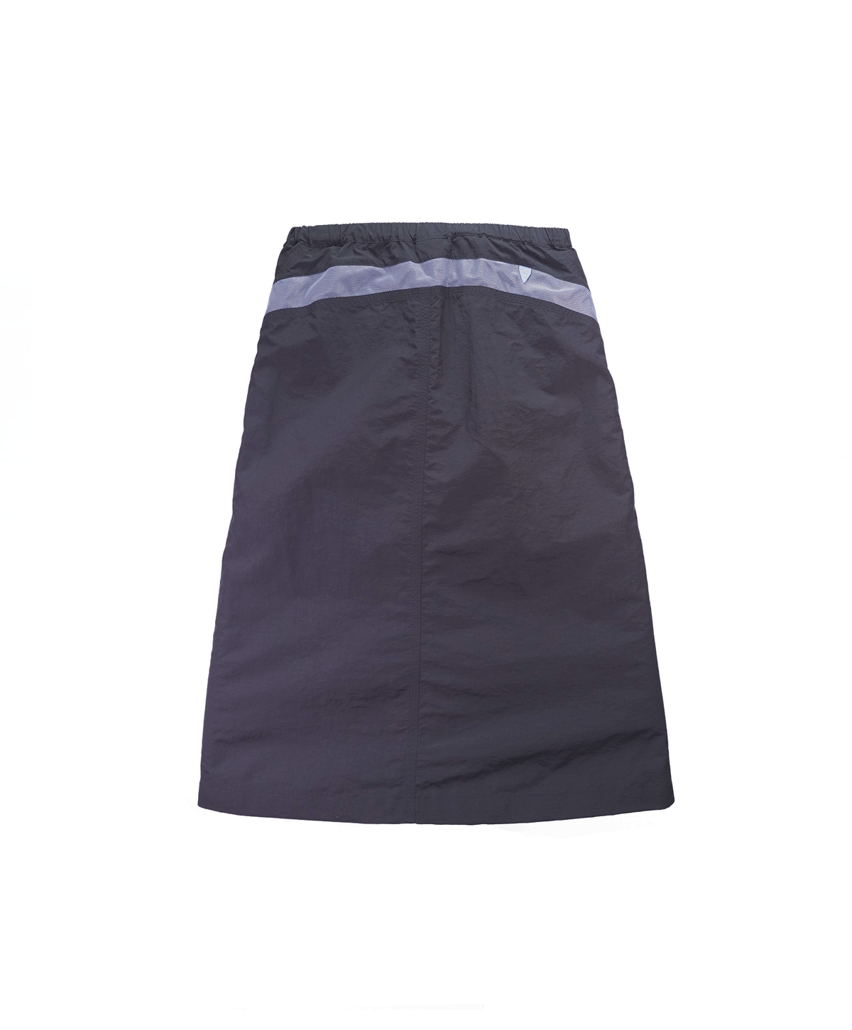 누크피터(NUUKFITTER) MESH PATCH STRING SKIRT_WOMEN [NAVY] 메쉬 나일론 스트링 미니스커트 네이비