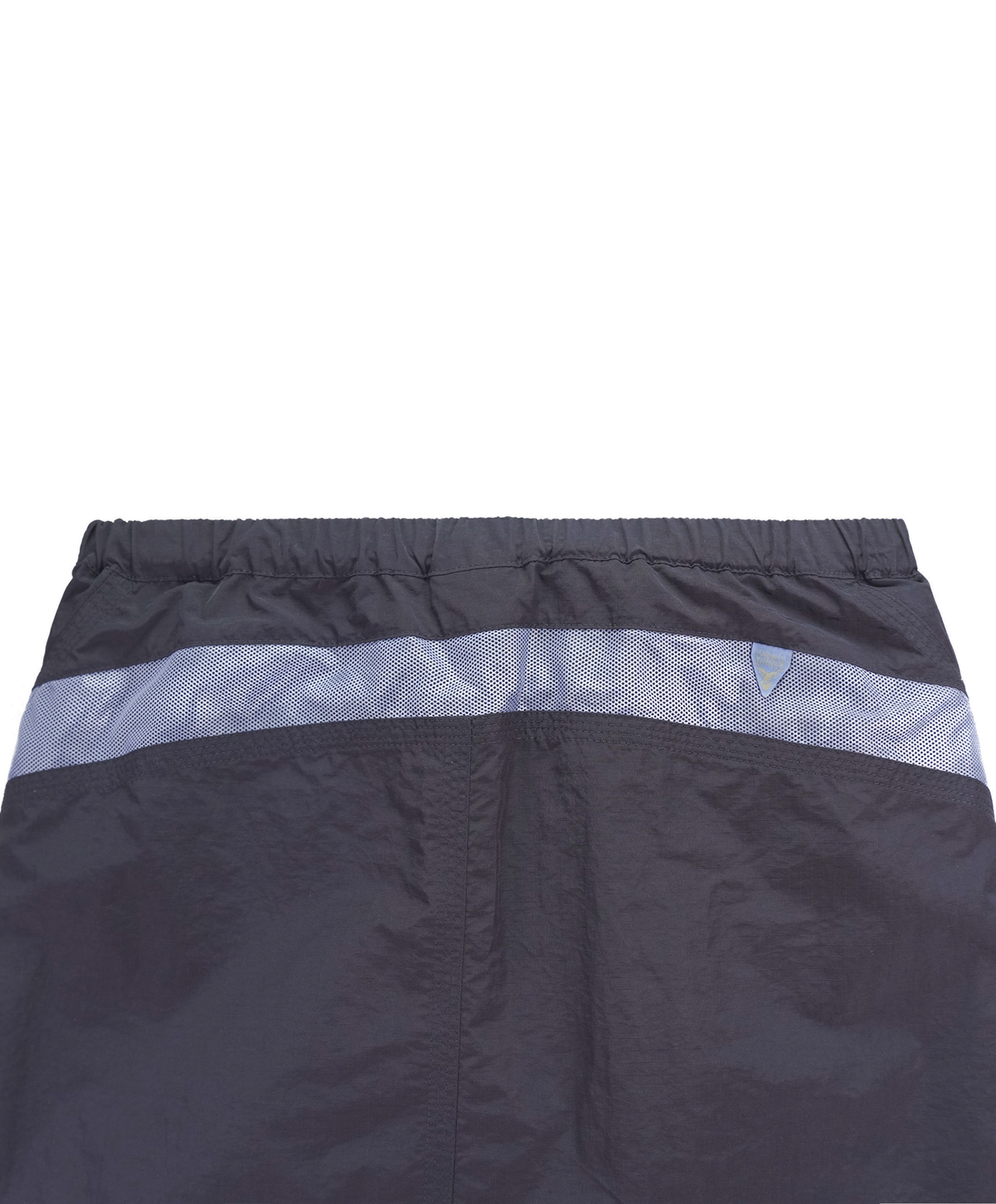 누크피터(NUUKFITTER) MESH PATCH STRING SKIRT_WOMEN [NAVY] 메쉬 나일론 스트링 미니스커트 네이비