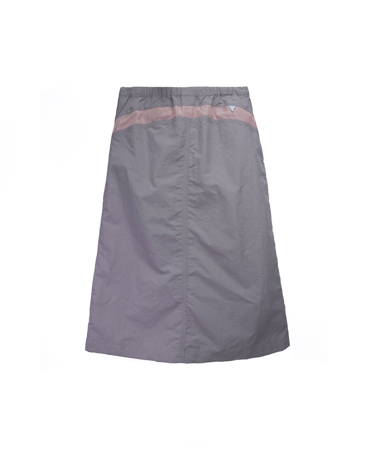 누크피터(NUUKFITTER) MESH PATCH STRING SKIRT_WOMEN [GRAY] 메쉬 나일론 스트링 미니스커트 그레이