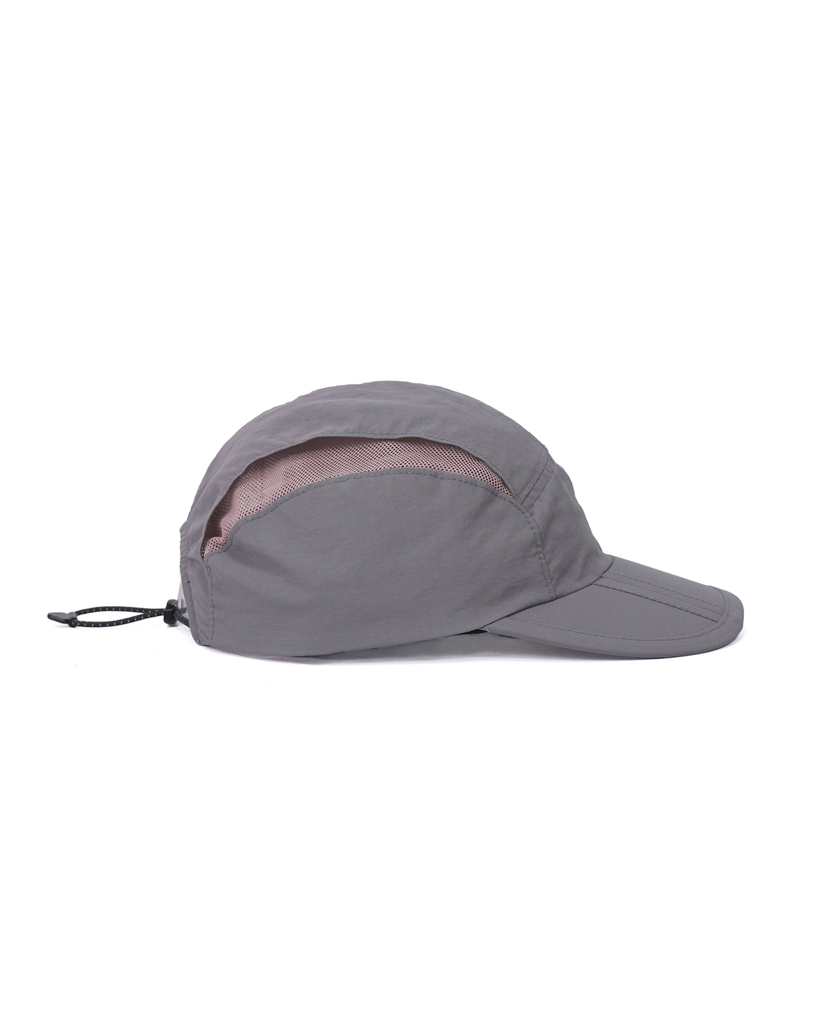 누크피터(NUUKFITTER) MESH PATCH STRING CAP [GRAY] 메쉬 스트링 볼캡 그레이