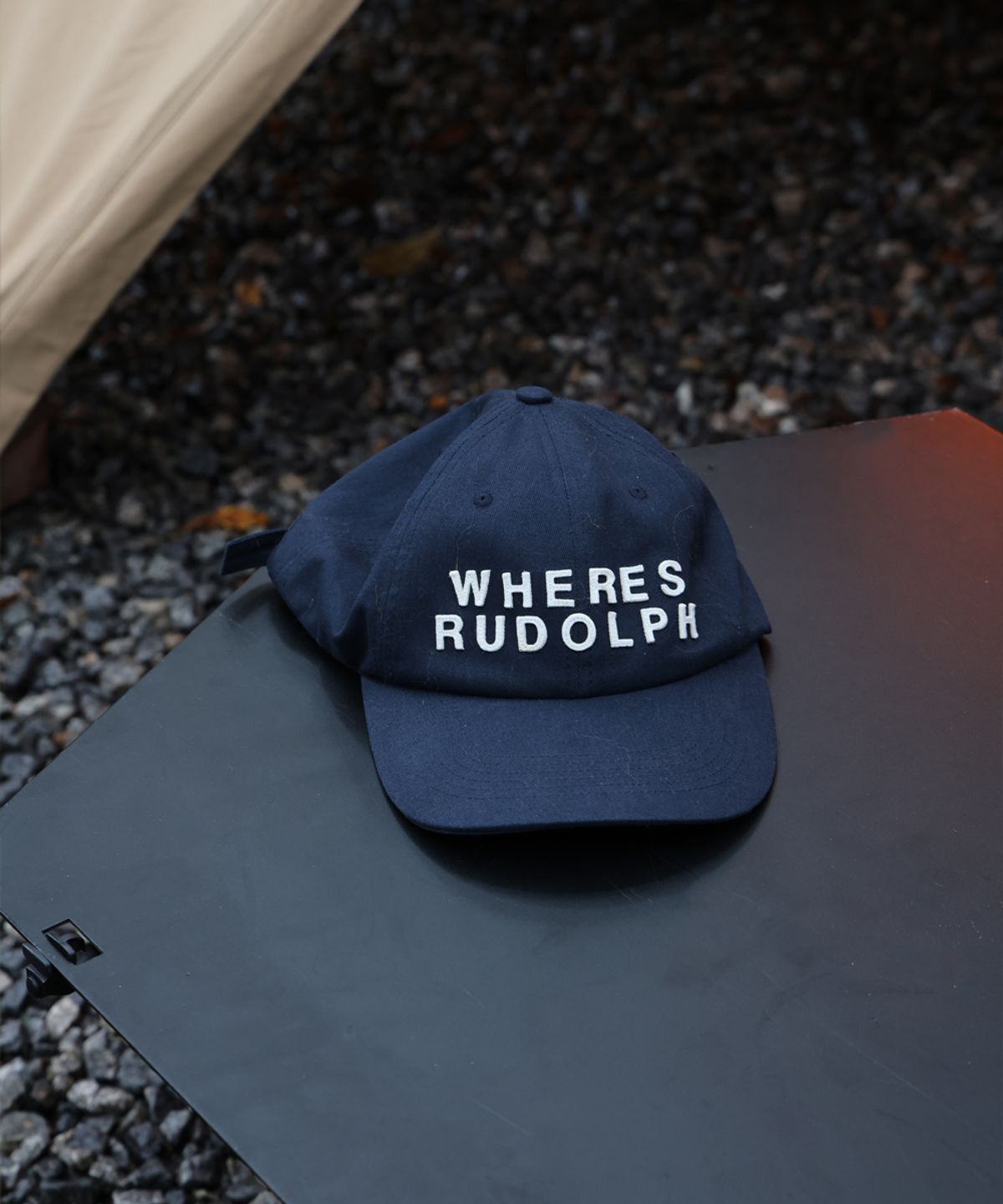 디어틴트산타(DEAR TINT SANTA) WHERES RUDOLPH 6Panel Cap_navy