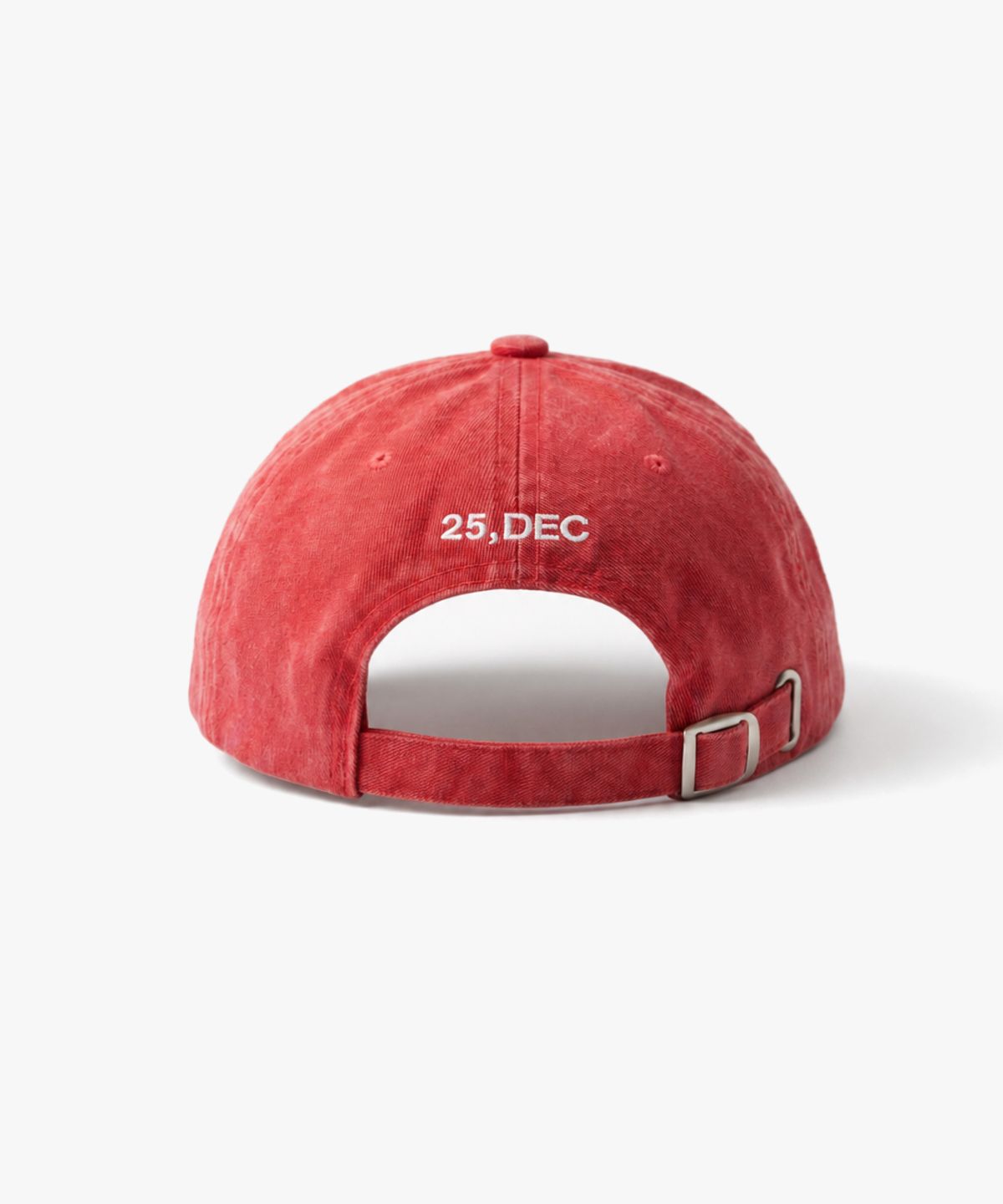 디어틴트산타(DEAR TINT SANTA) WHERES RUDOLPH 6Panel Cap_washed red