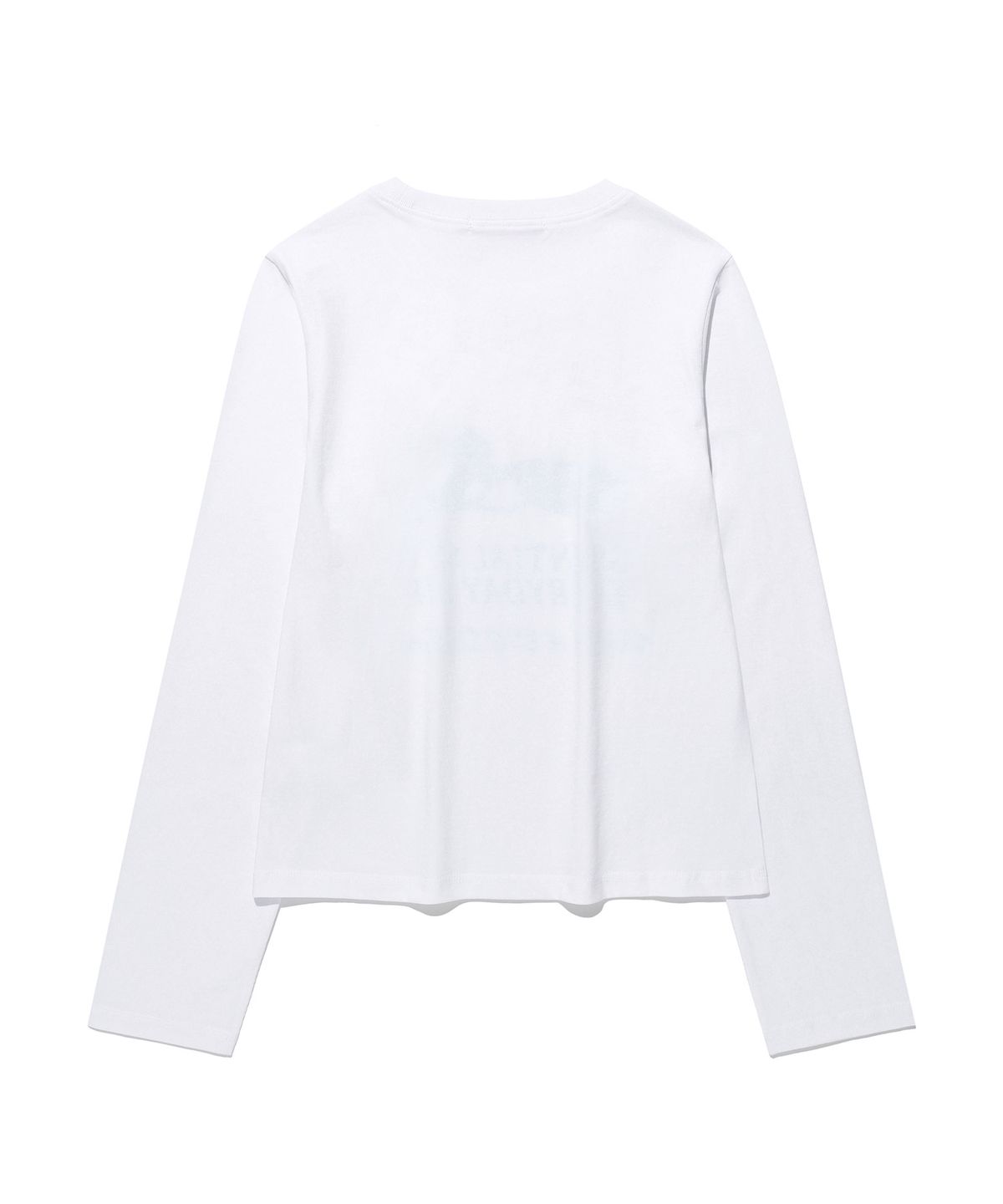 킴스 프레시 코튼 마켓(KIMS FRESH COTTON MARKET) Essential Horse LS Tee White(black)