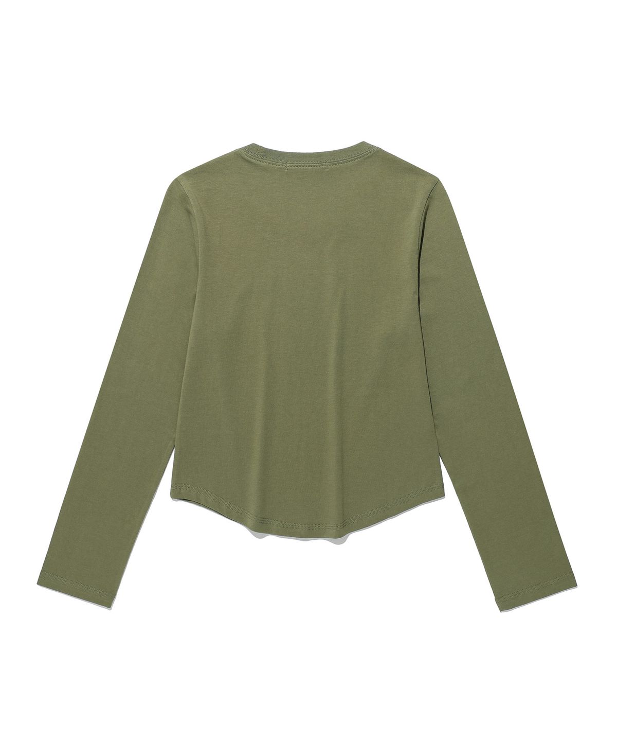 킴스 프레시 코튼 마켓(KIMS FRESH COTTON MARKET) Kims Bam Logo LS Tee Khaki