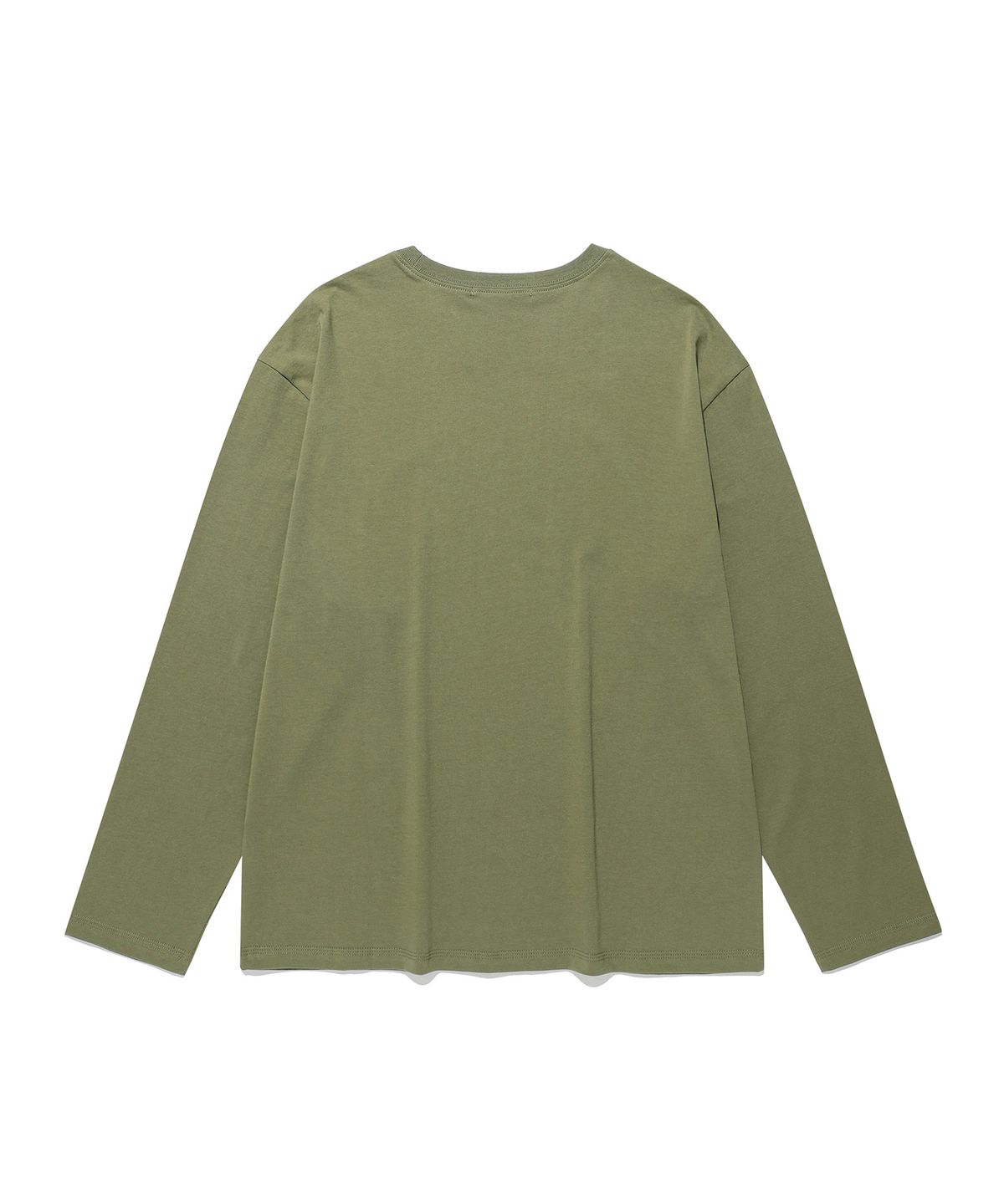 킴스 프레시 코튼 마켓(KIMS FRESH COTTON MARKET) Kims Bam Logo LS Tee Khaki