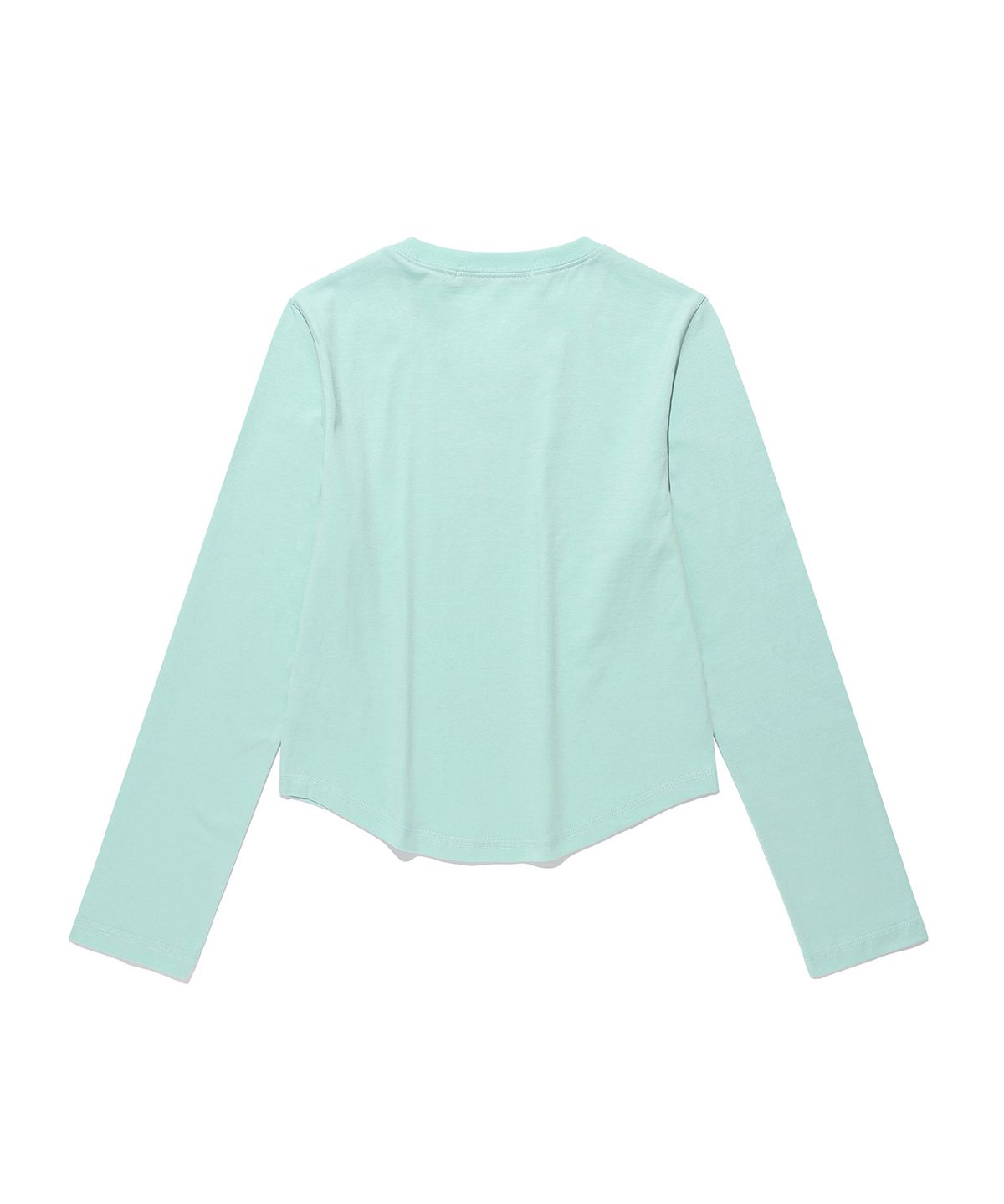 킴스 프레시 코튼 마켓(KIMS FRESH COTTON MARKET) (Unisex) Messy Alpha Logo LS Tee Mint