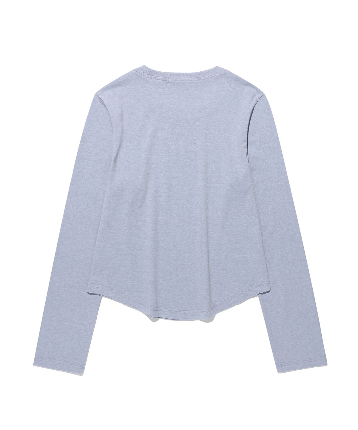 킴스 프레시 코튼 마켓(KIMS FRESH COTTON MARKET) (Unisex) Messy Alpha Logo LS Tee Blue