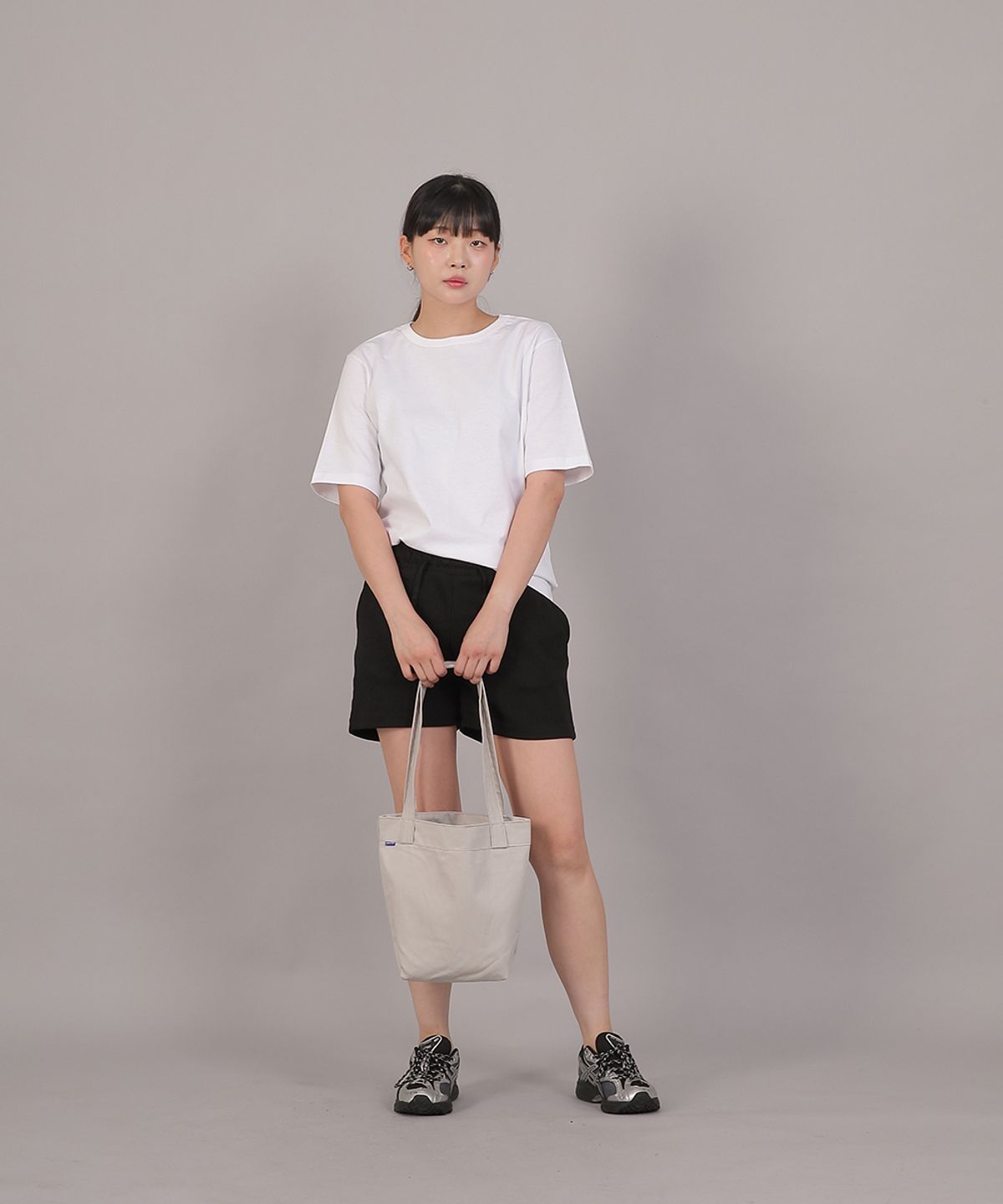 세인트크루(SAINTCREW) 포켓리스 트래페즈 에코백 EPL-166 오트밀M
