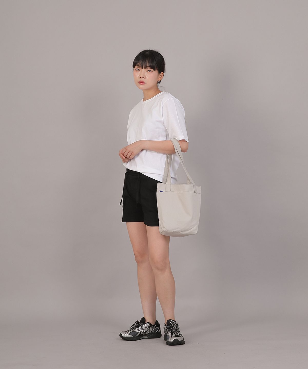 세인트크루(SAINTCREW) 포켓리스 트래페즈 에코백 EPL-166 오트밀M