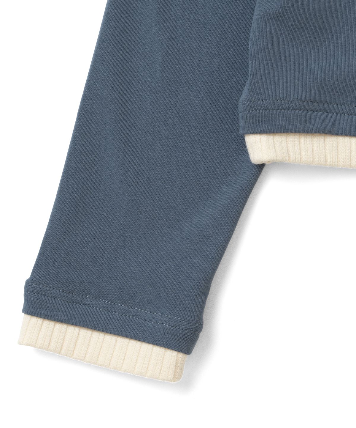 더콜디스트모먼트(THE COLDEST MOMENT) TCM button placket hoodie (blue)