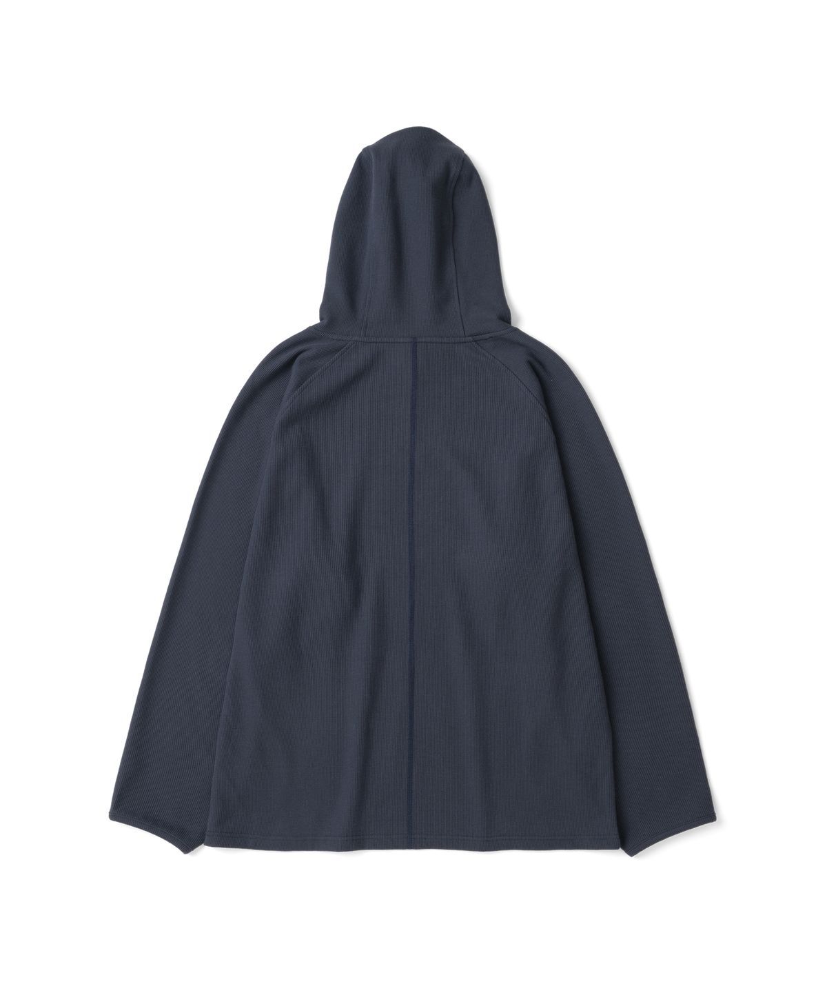 더콜디스트모먼트(THE COLDEST MOMENT) TCM stitch cross hooded long sleeve (navy)