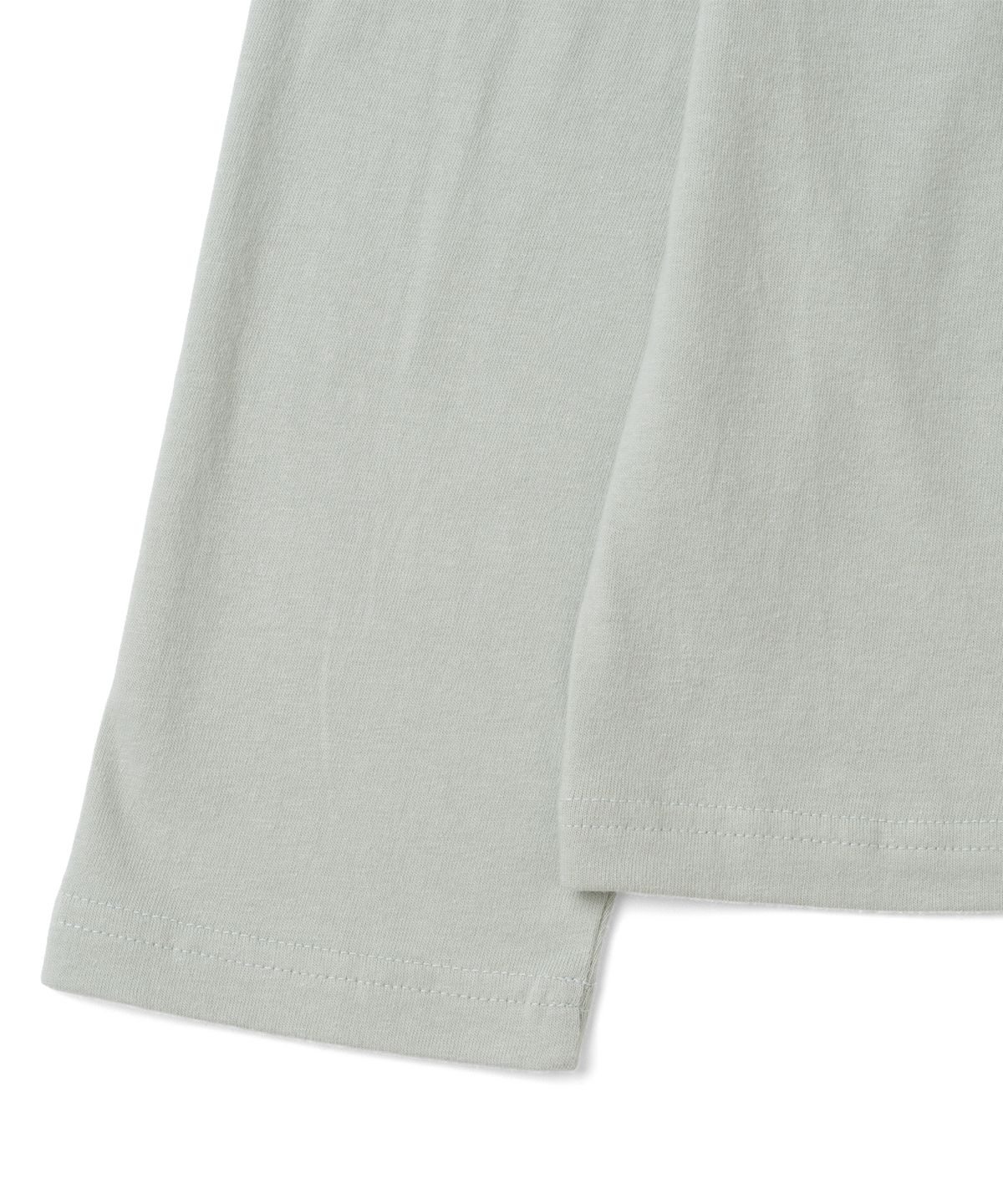 더콜디스트모먼트(THE COLDEST MOMENT) TCM starfish mini logo long sleeve (pistachio)
