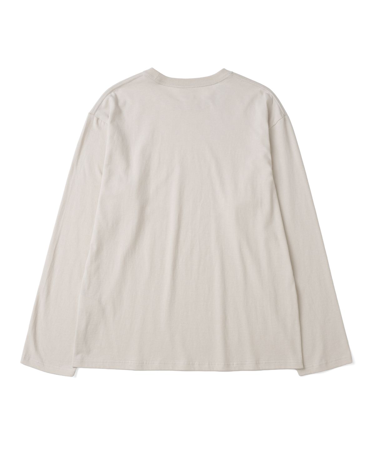 더콜디스트모먼트(THE COLDEST MOMENT) TCM starfish mini logo long sleeve (beige)