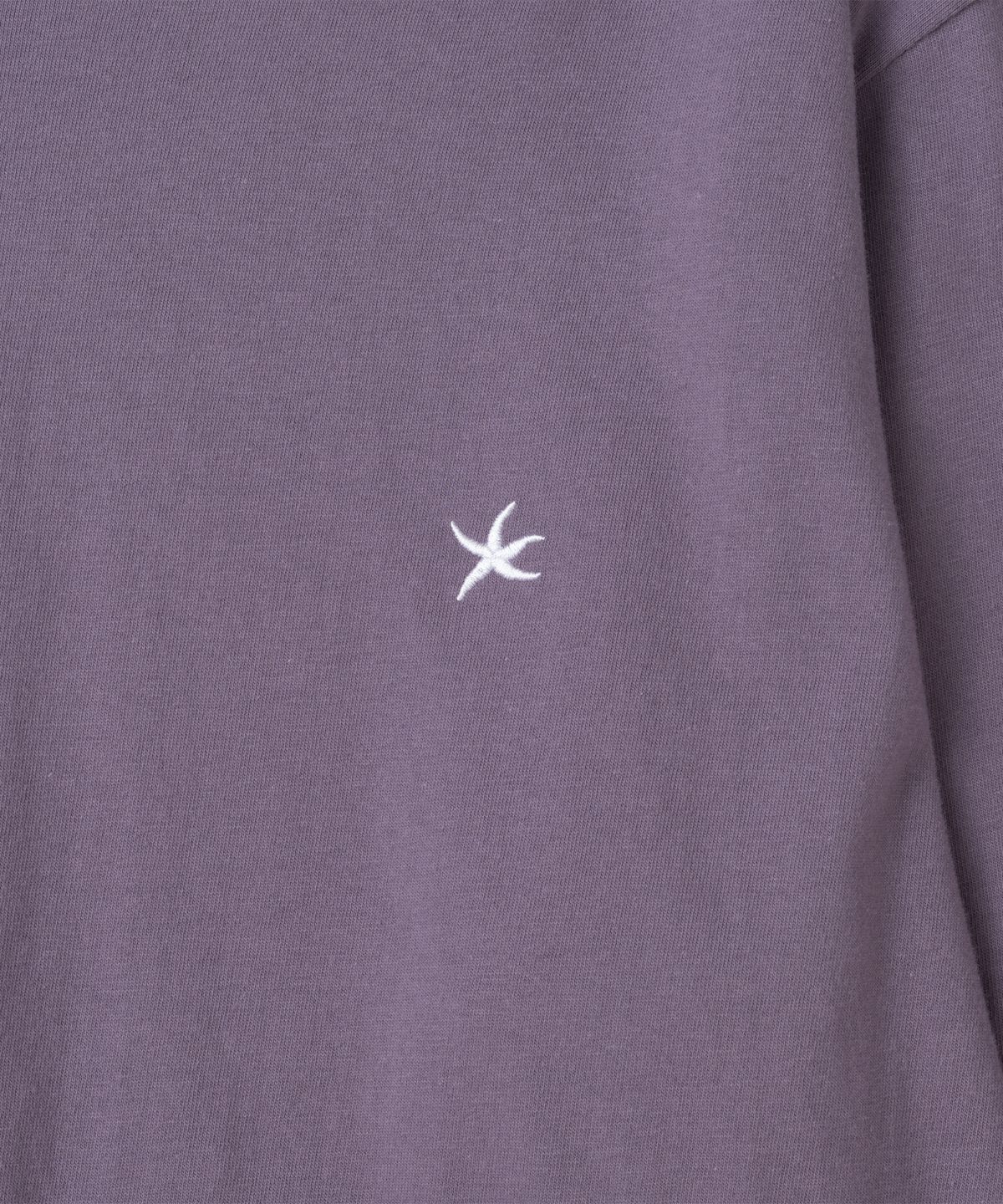 더콜디스트모먼트(THE COLDEST MOMENT) TCM starfish mini logo long sleeve (purple)