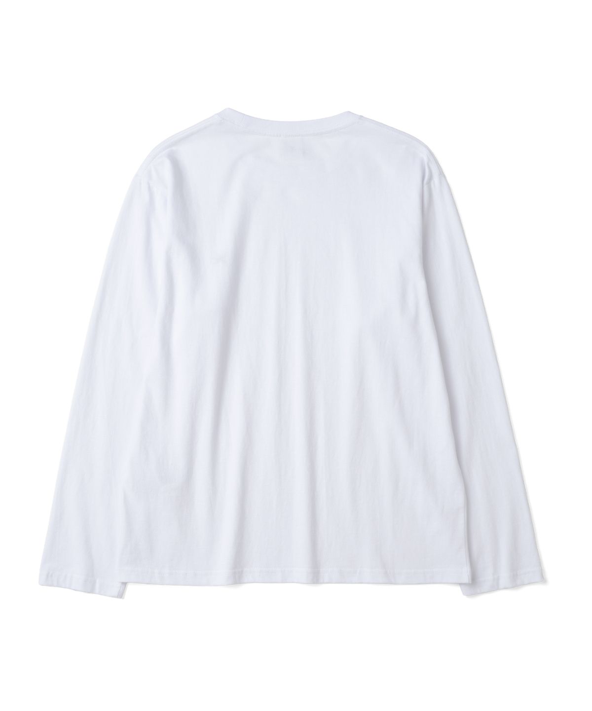 더콜디스트모먼트(THE COLDEST MOMENT) TCM starfish mini logo long sleeve (white)