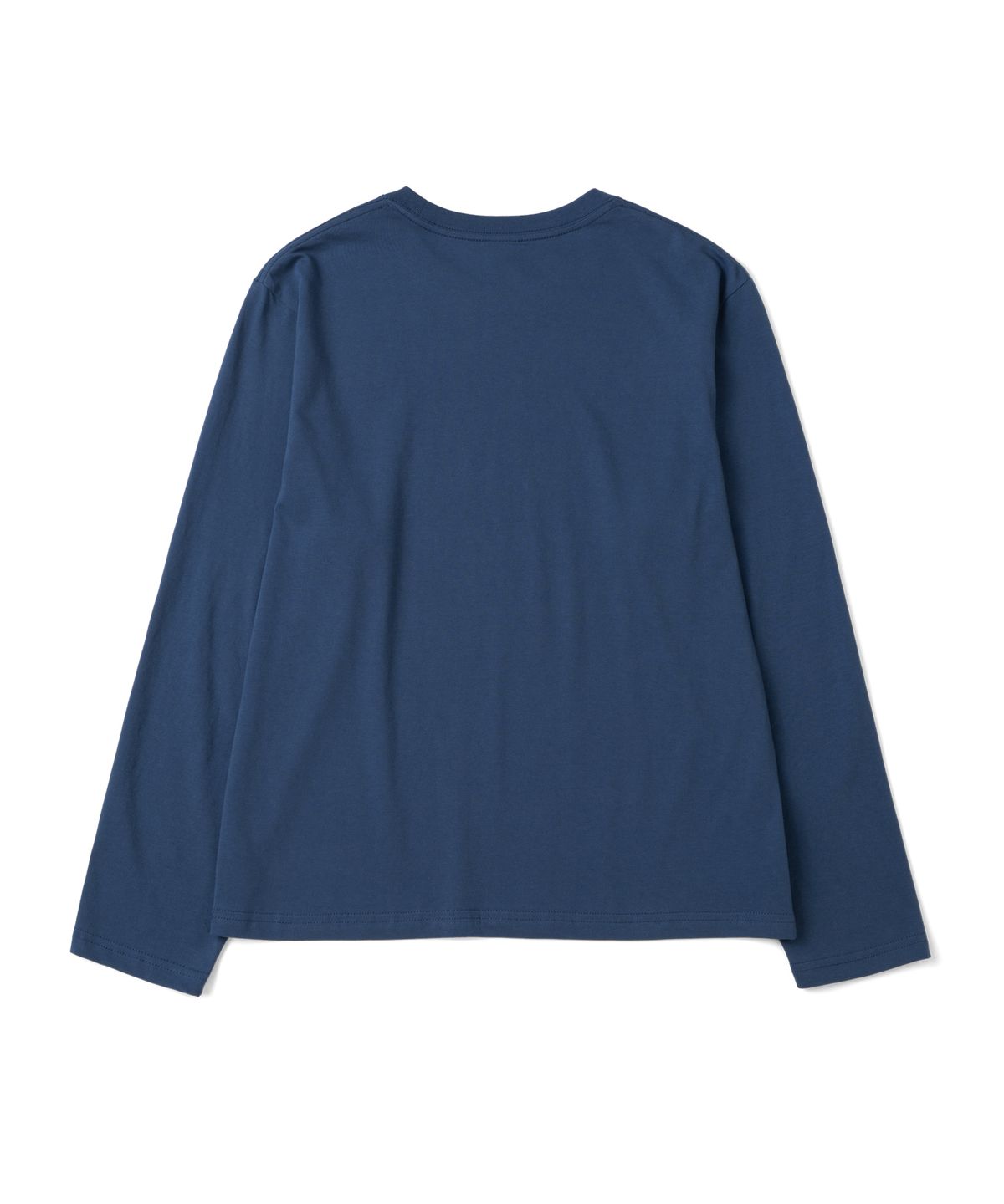 더콜디스트모먼트(THE COLDEST MOMENT) TCM type logo long sleeve (dark blue)