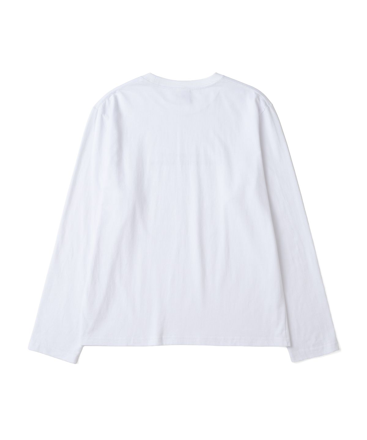더콜디스트모먼트(THE COLDEST MOMENT) TCM type logo long sleeve (white)