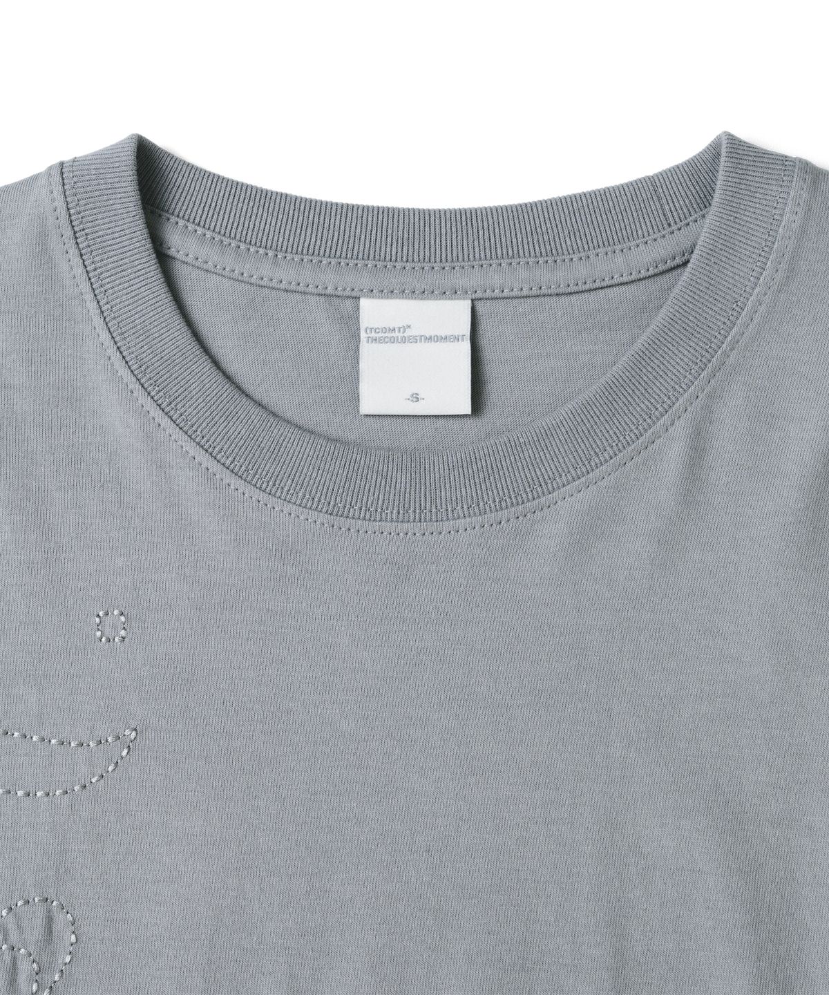 더콜디스트모먼트(THE COLDEST MOMENT) TCM satellite long sleeve (light grey)