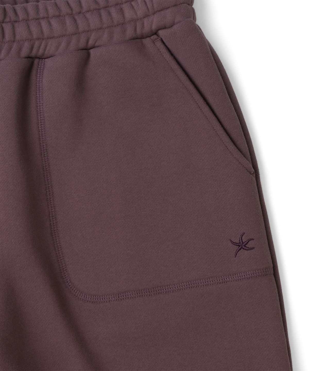 더콜디스트모먼트(THE COLDEST MOMENT) TCM stitch sweat pants (dusty purple)